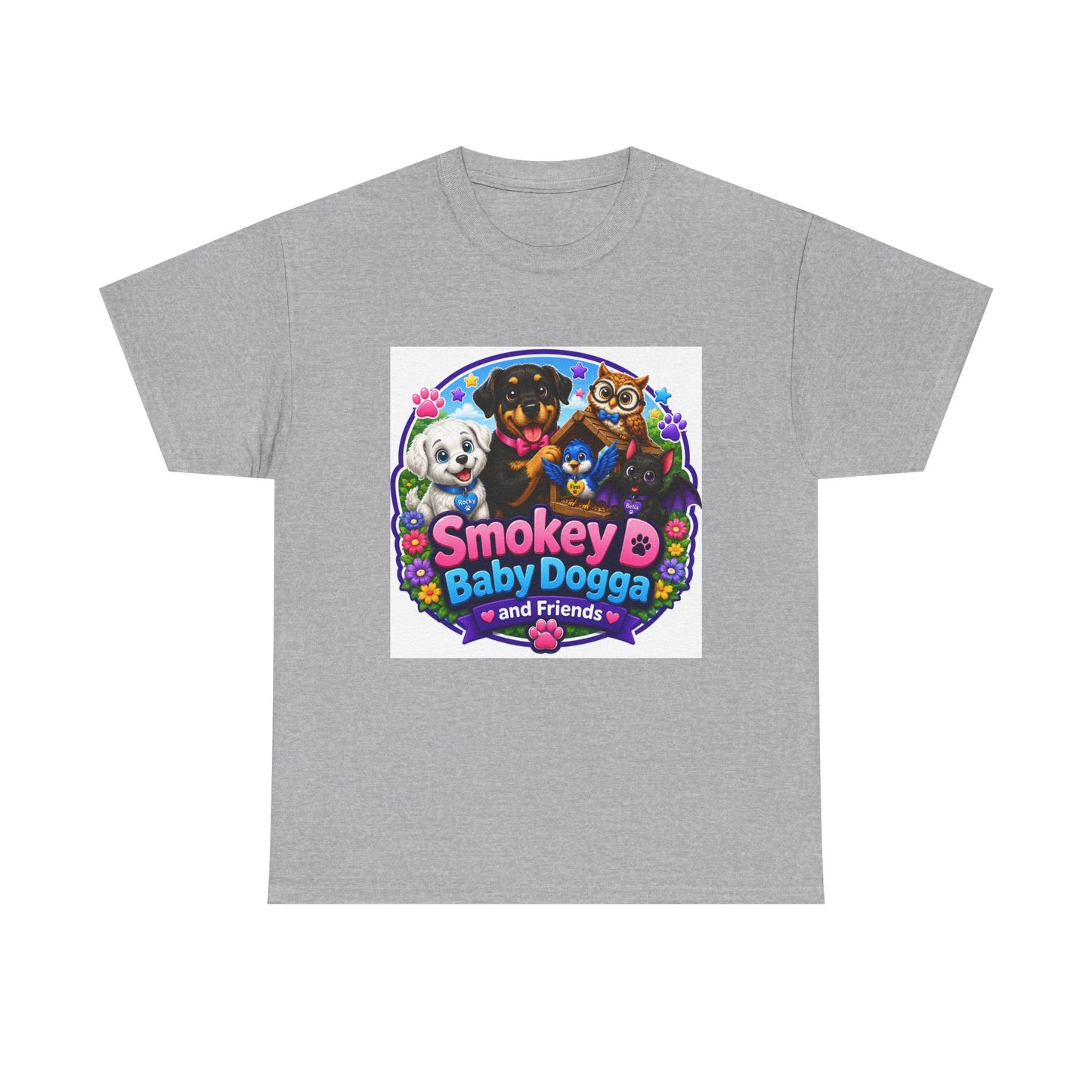 Smokey D Baby Dogga's Cooking Adventure T-Shirt – Gildan 5000 Heavy Cotton Tee