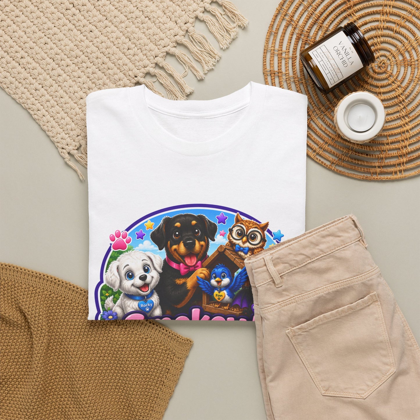 Smokey D Baby Dogga's Amazing Trip Around the World – Gildan 5000 Heavy Cotton T-Shirt