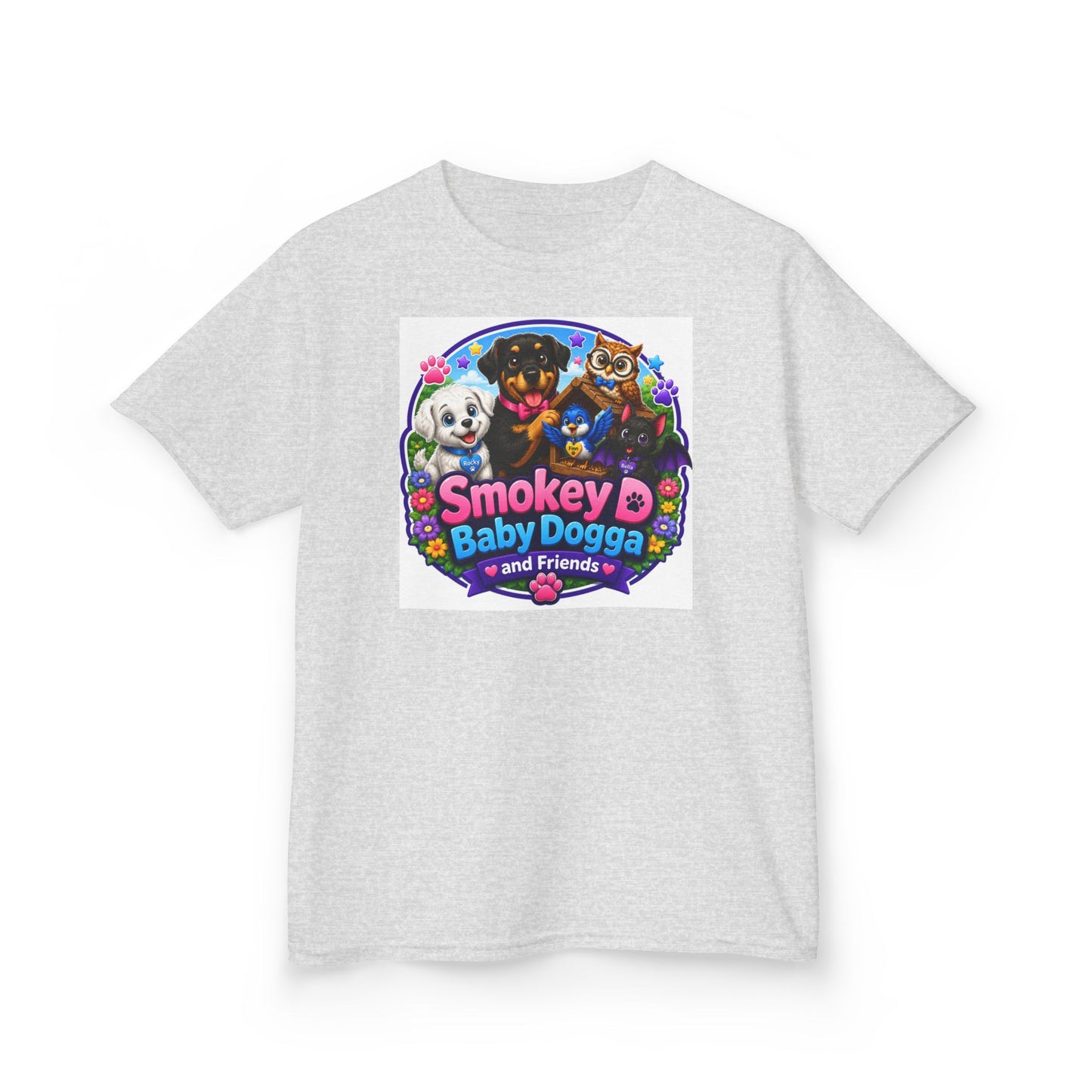 Smokey D Baby Dogga’s Lake Adventure Youth T-Shirt – Gildan 5000B Heavy Cotton Tee
