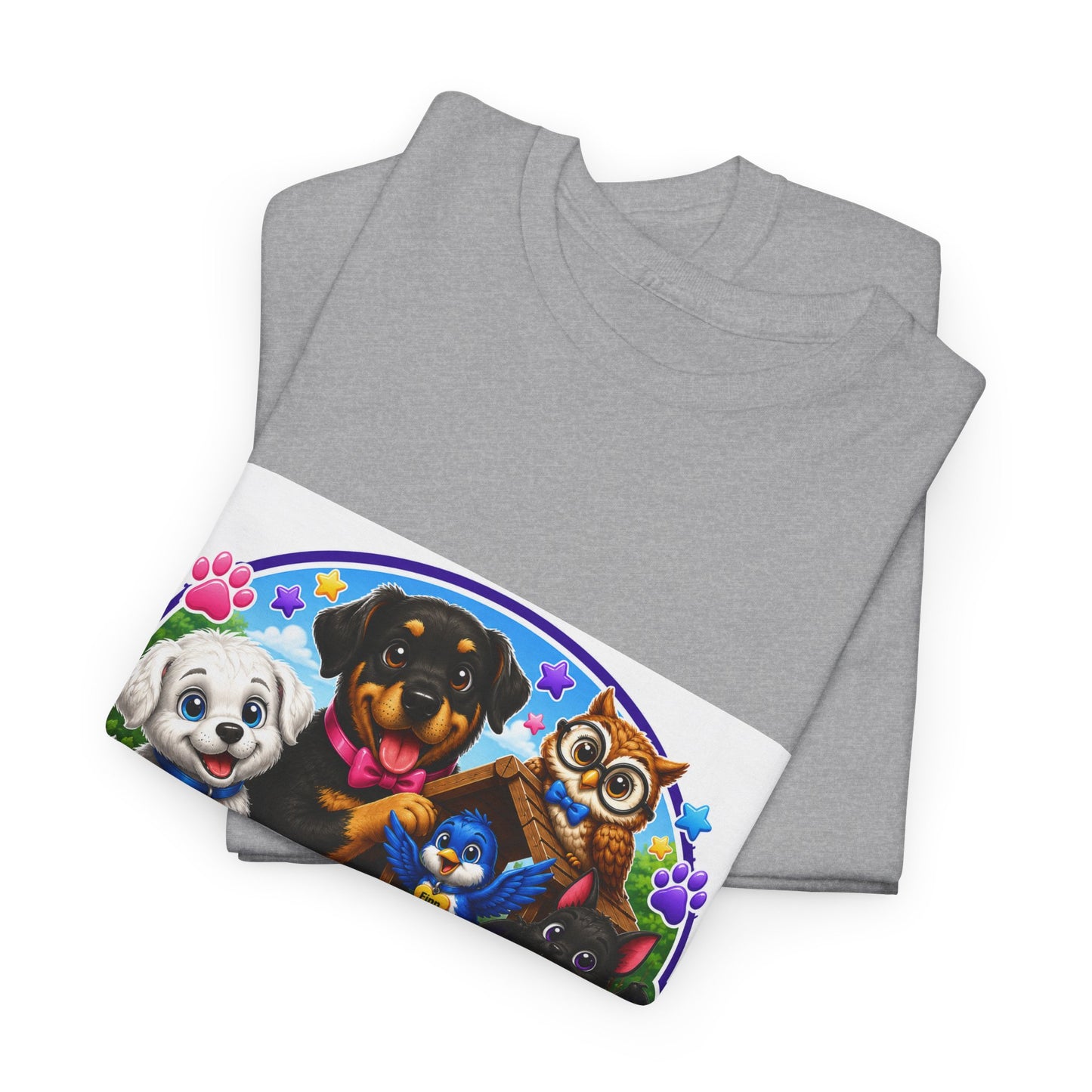 Smokey D Baby Dogga Awaits Mail Lady Ronnie T-Shirt – Gildan 5000 Heavy Cotton Tee