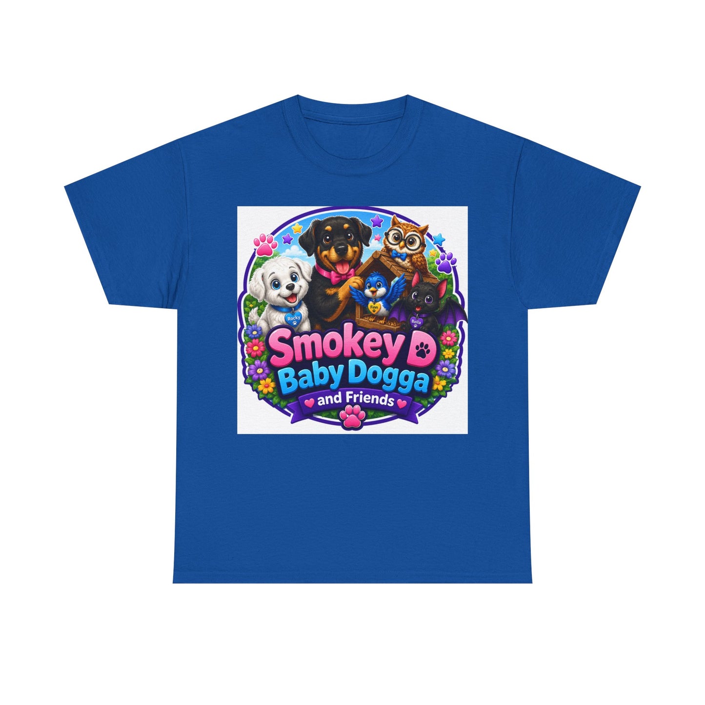 Smokey D Baby Dogga’s Lake Adventure T-Shirt – Gildan 5000 Heavy Cotton Tee