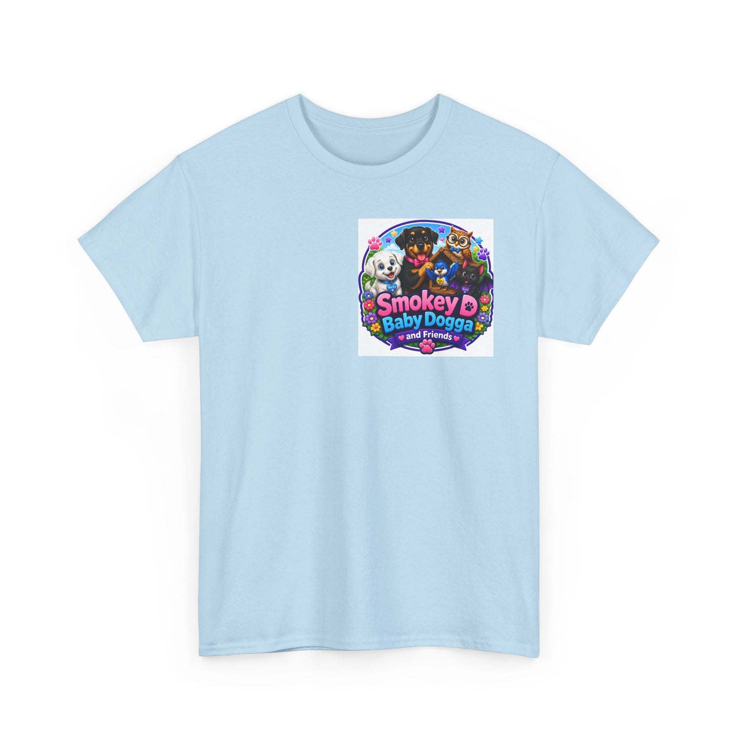 Smokey D Baby Dogga Magical Forest Unisex Heavy Cotton T-Shirt