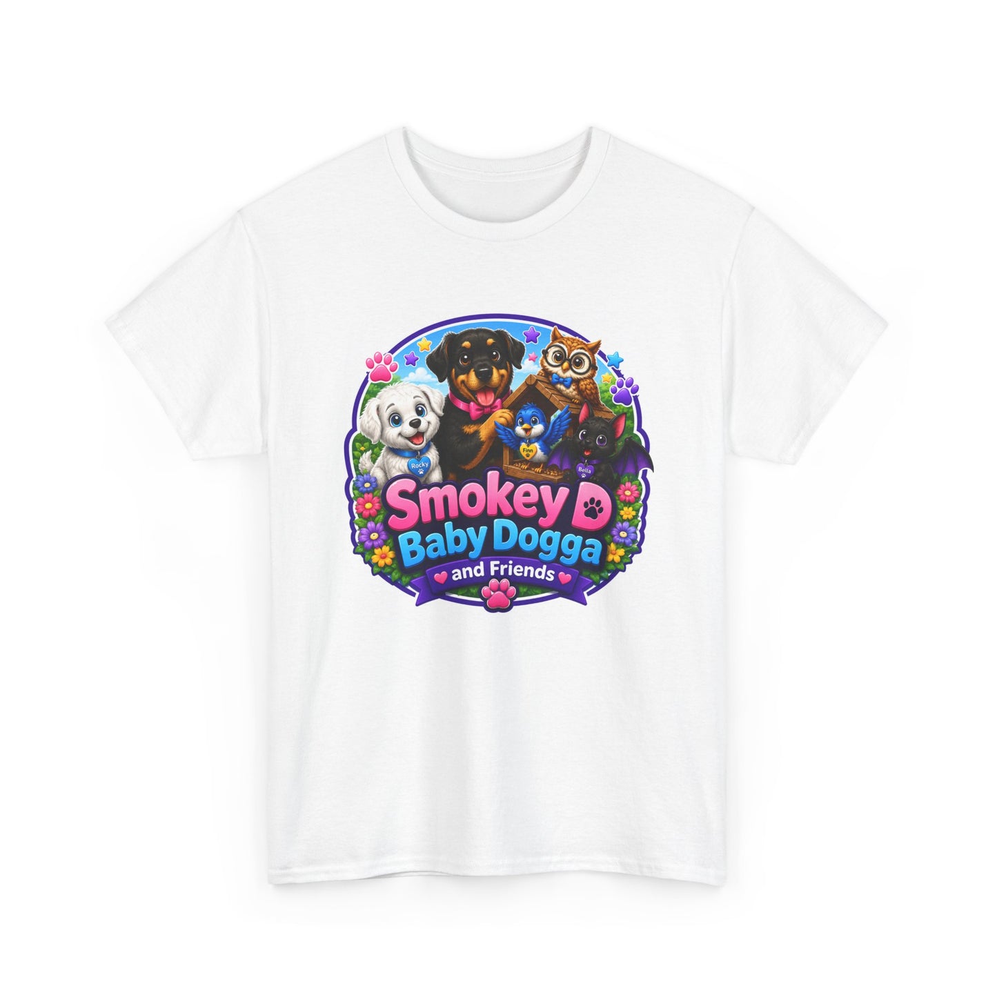 Smokey D Baby Dogga's Amazing Trip Around the World – Gildan 5000 Heavy Cotton T-Shirt