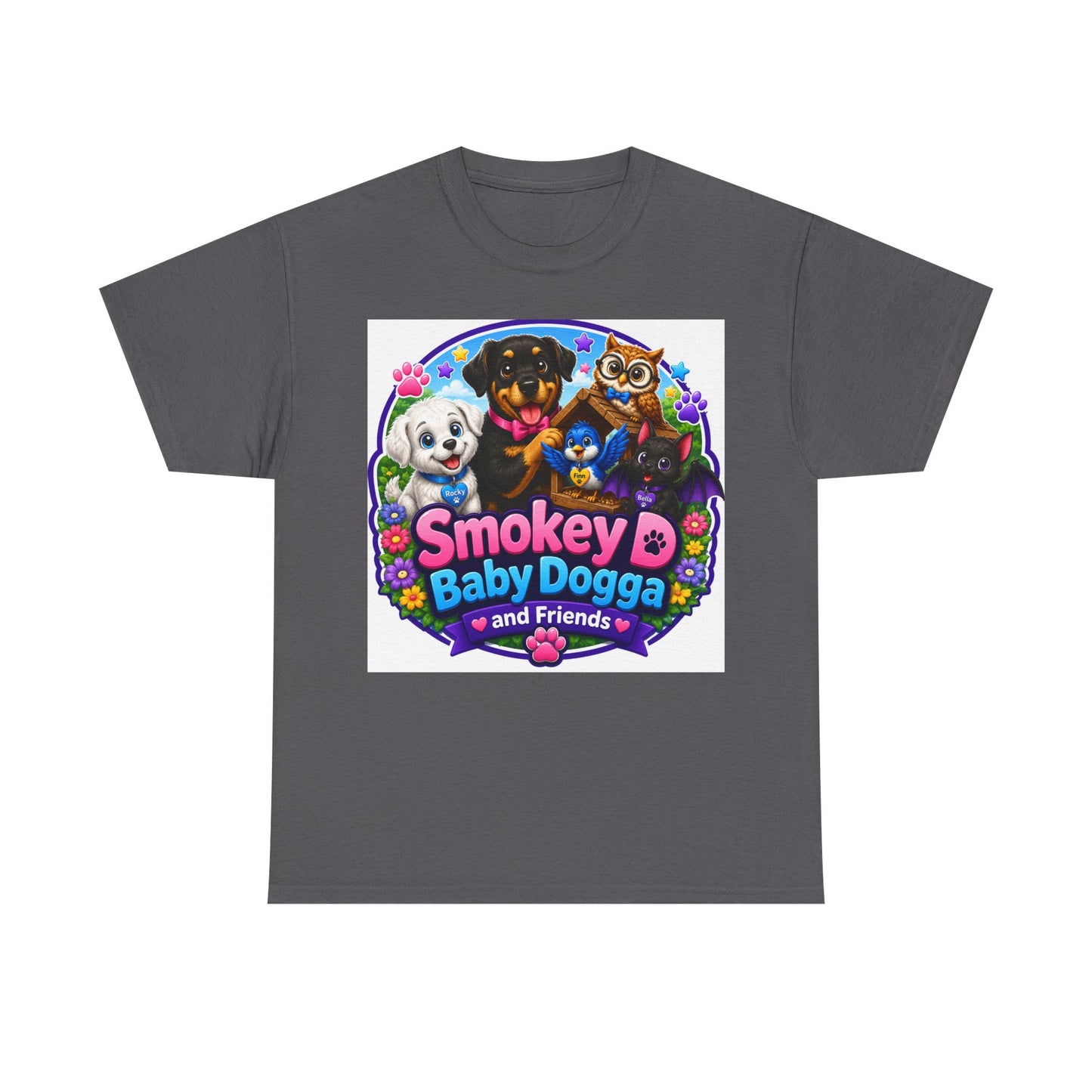 Smokey D Baby Dogga’s Lake Adventure T-Shirt – Gildan 5000 Heavy Cotton Tee