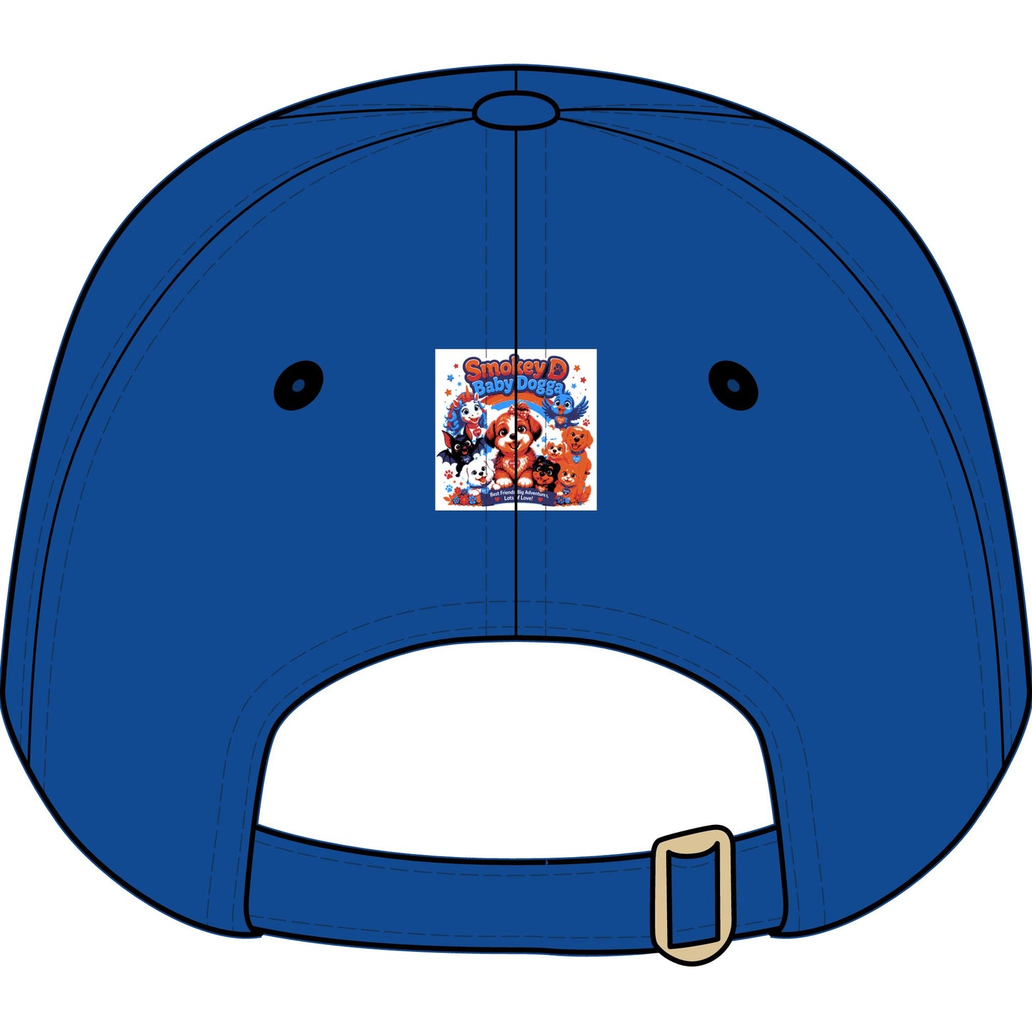 Smokey D Baby Dogga & Friends Embroidered Youth Baseball Cap –  Character Adventure Hat