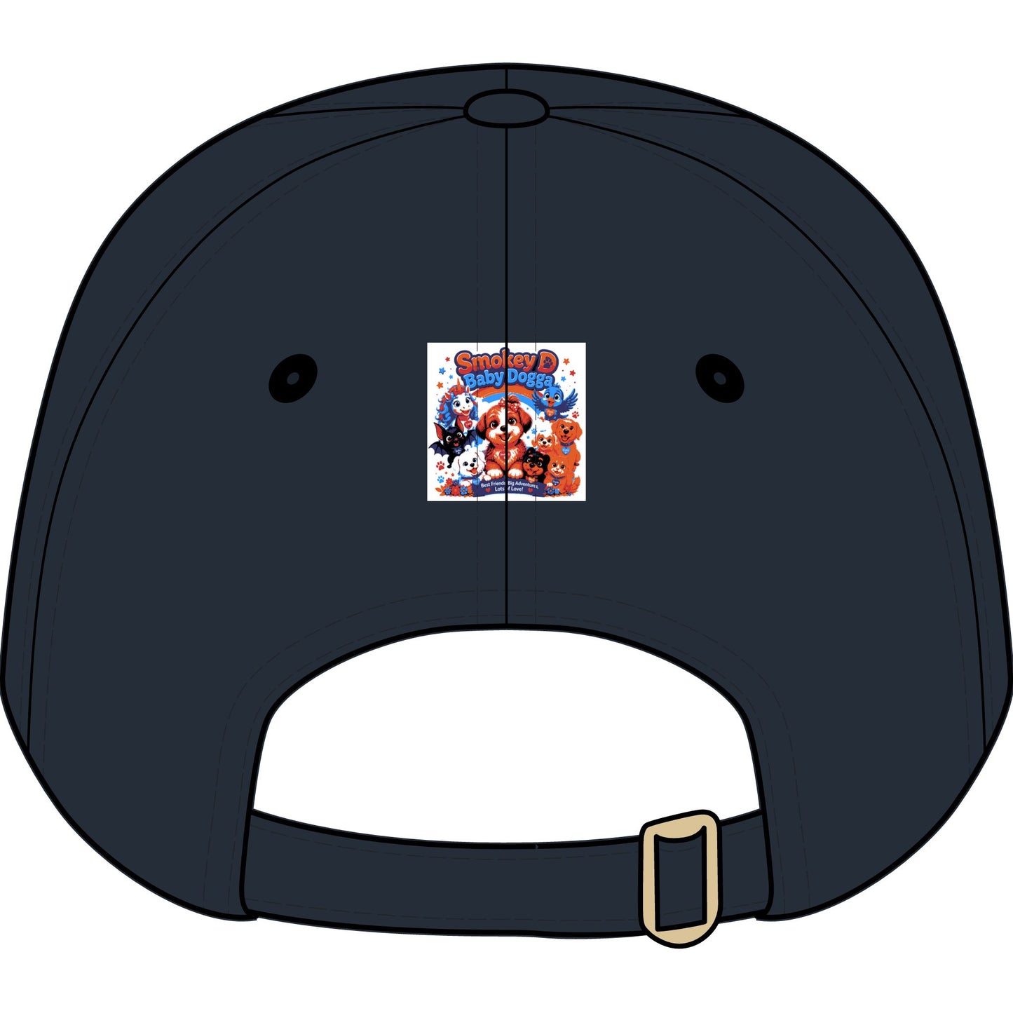 Smokey D Baby Dogga & Friends Embroidered Youth Baseball Cap –  Character Adventure Hat