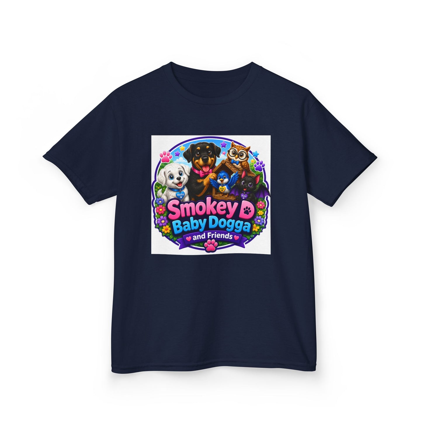 Smokey D Baby Dogga Awaits Mail Lady Ronnie Youth T-Shirt – Gildan 8000B DryBlend® Tee