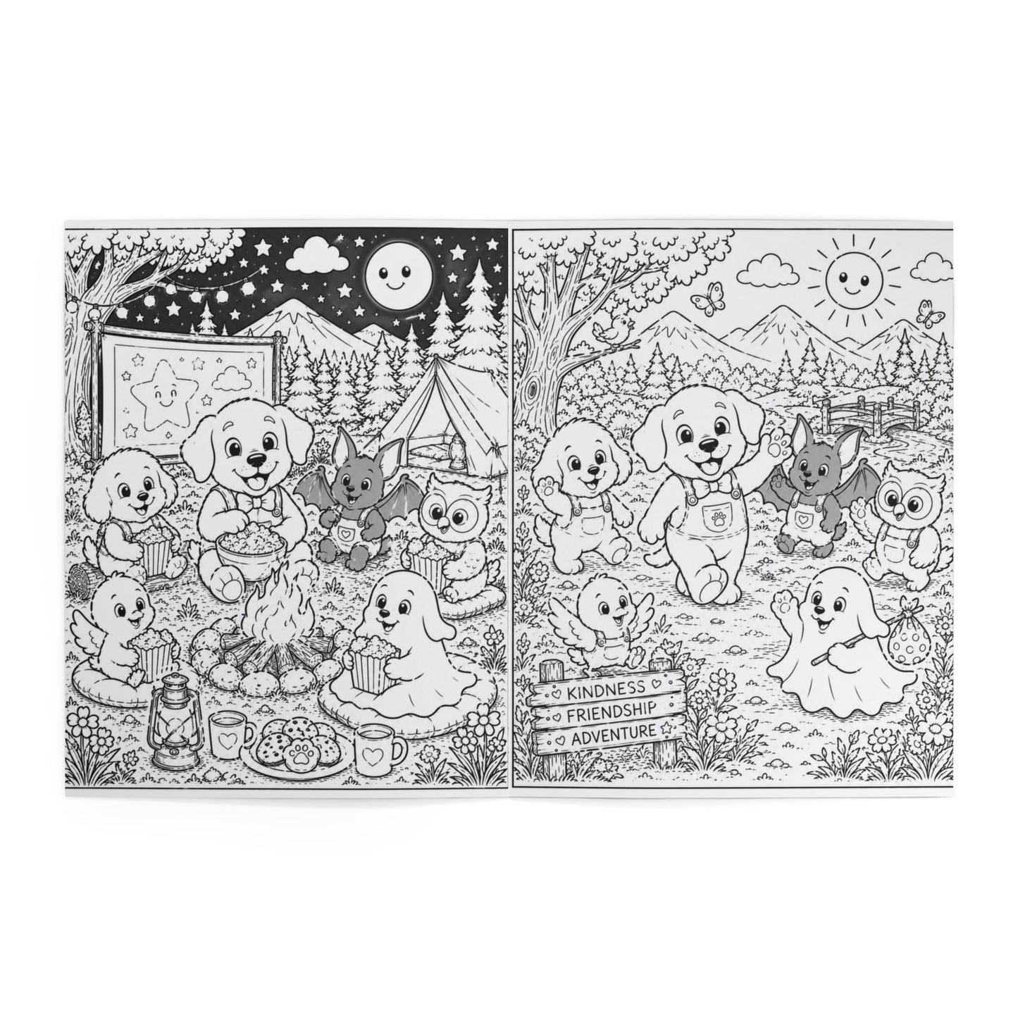 Smokey D Baby Dogga Coloring Book – 24 Fun Coloring Pages for Kids | Cute Puppy Adventure Coloring Book