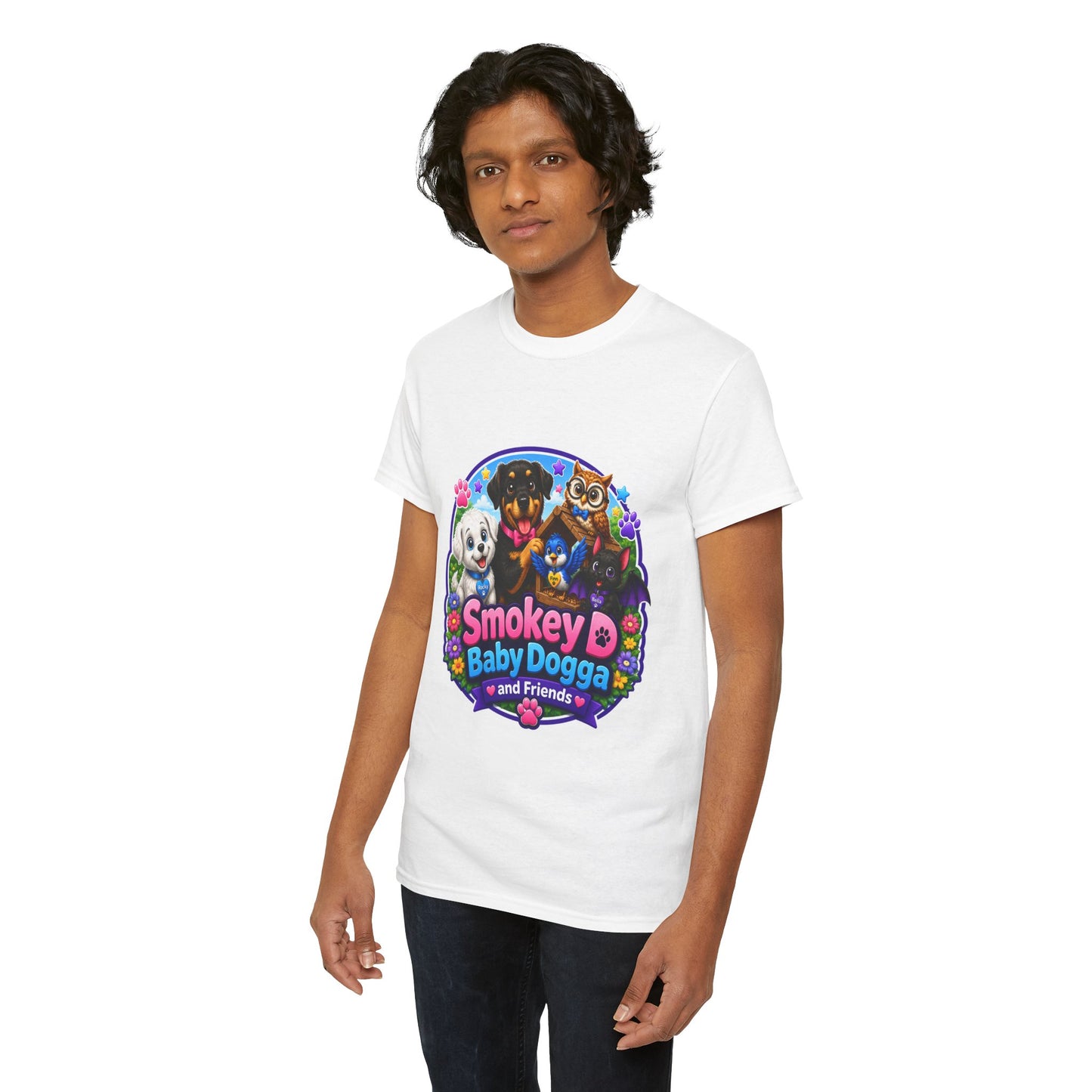 Smokey D Baby Dogga Chocolate Factory Unisex Heavy Cotton T-Shirt