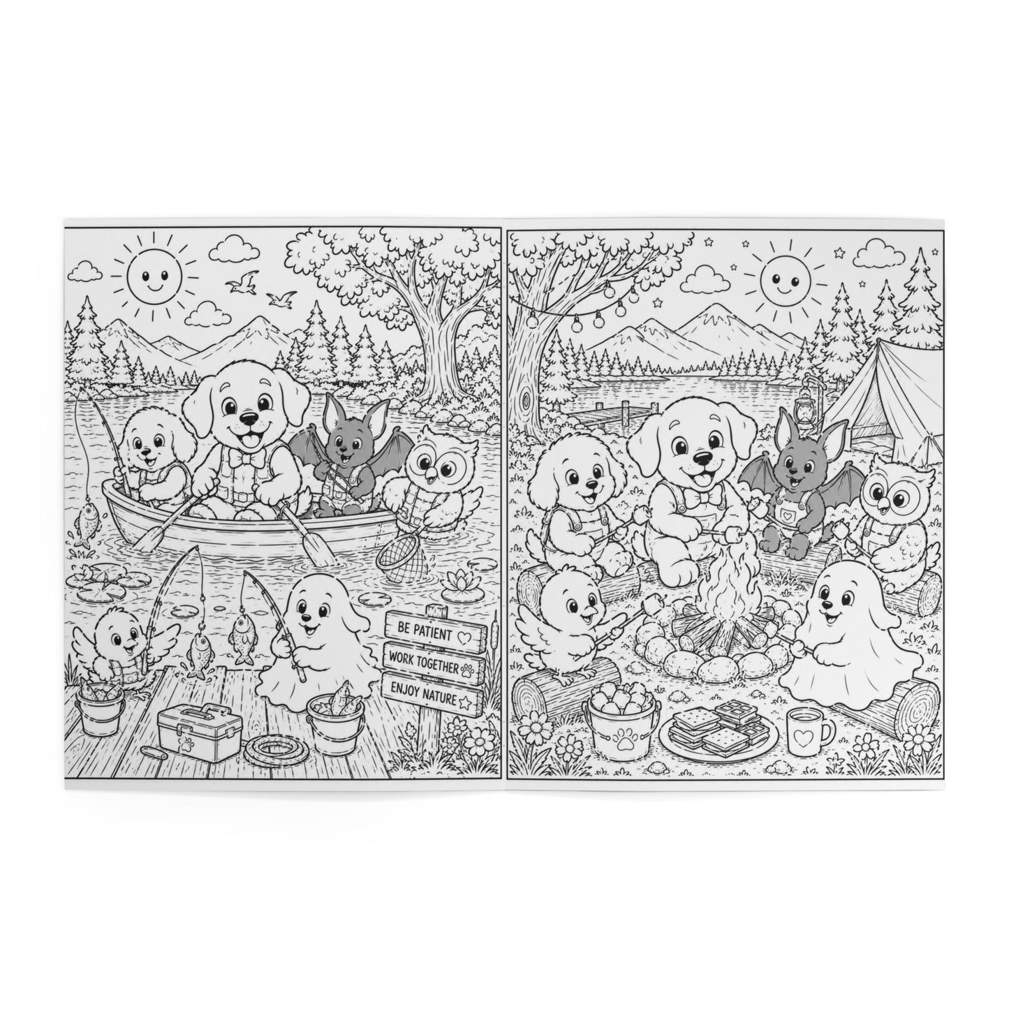 Smokey D Baby Dogga Coloring Book – 24 Fun Coloring Pages for Kids | Cute Puppy Adventure Coloring Book