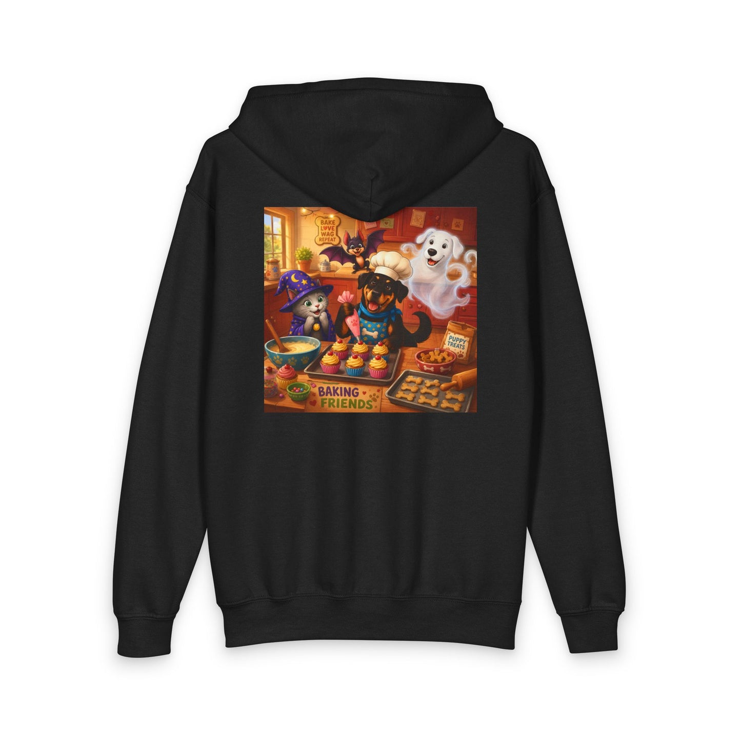 Youth Heavy Blend Zipped Hoodie