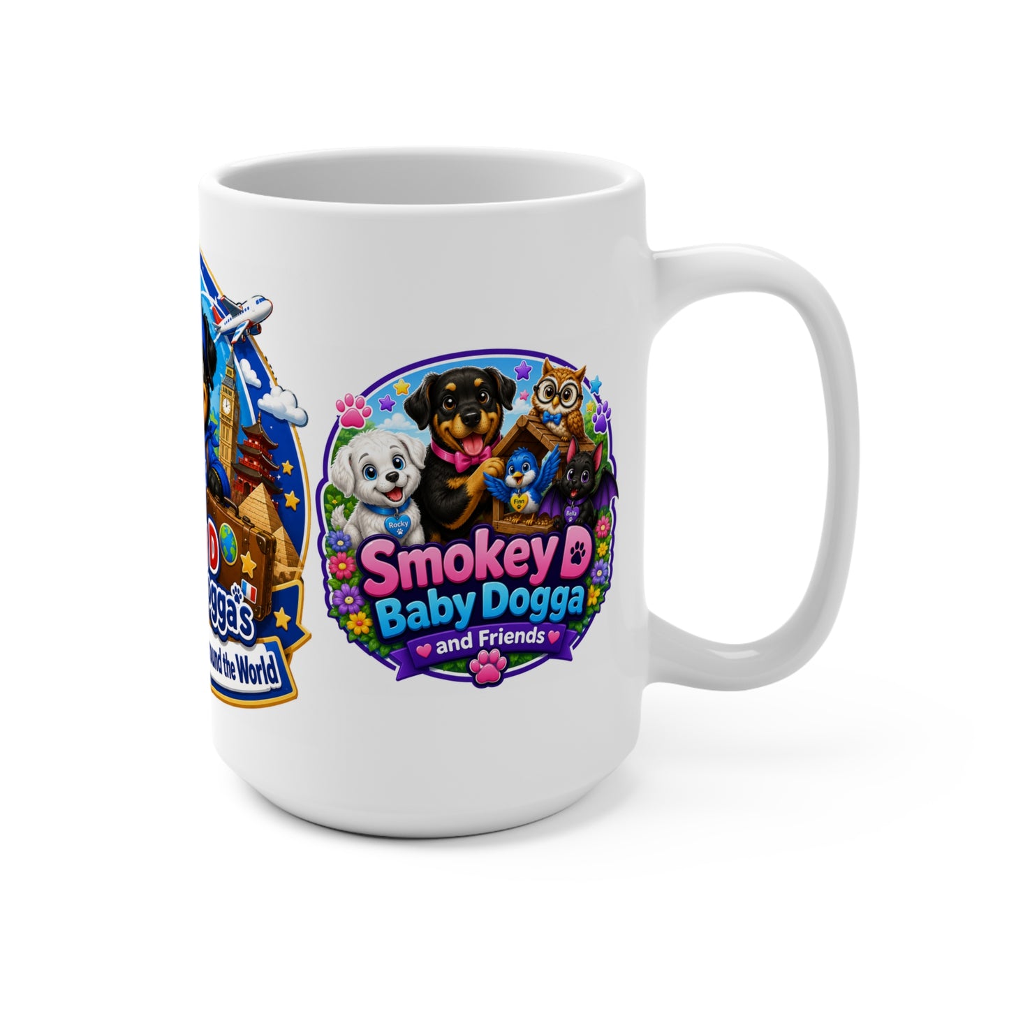 Smokey D Baby Dogga’s Amazing Trip Around the World 15 oz Mug