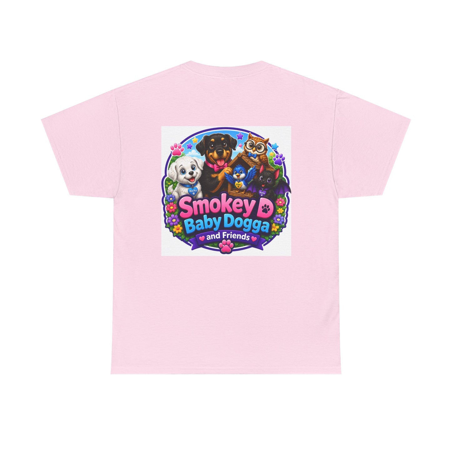Smokey D Baby Dogga Polar Express Christmas T-Shirt – Gildan 5000 Heavy Cotton Tee