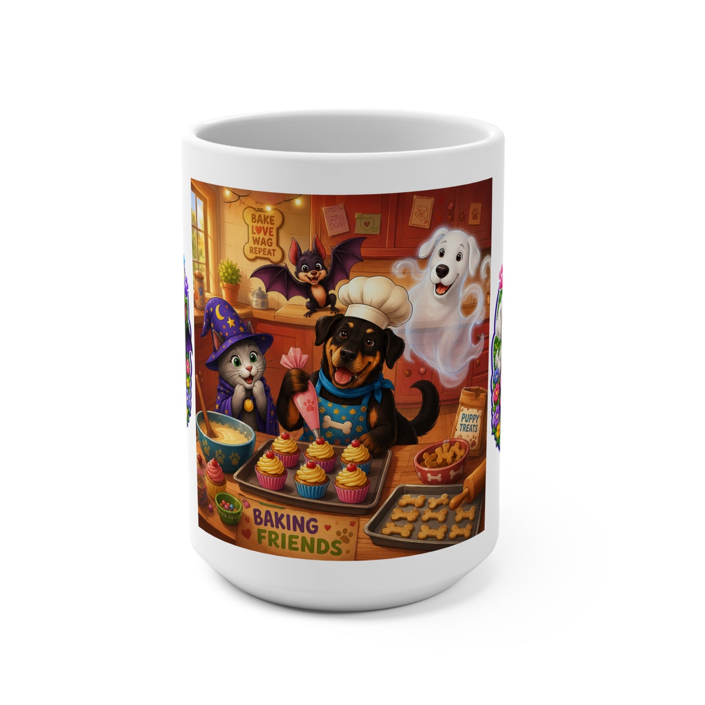 Smokey D Baby Dogga's Cooking Adventure Mug – 15oz | Fun Baking & Cupcake Coffee Mug