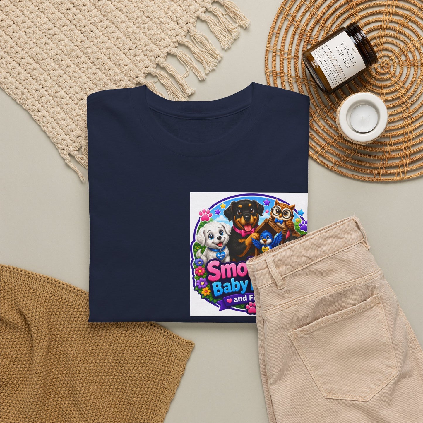 Smokey D Baby Dogga Magical Forest Unisex Heavy Cotton T-Shirt