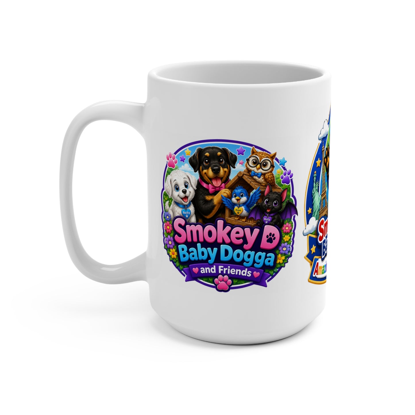 Smokey D Baby Dogga’s Amazing Trip Around the World 15 oz Mug