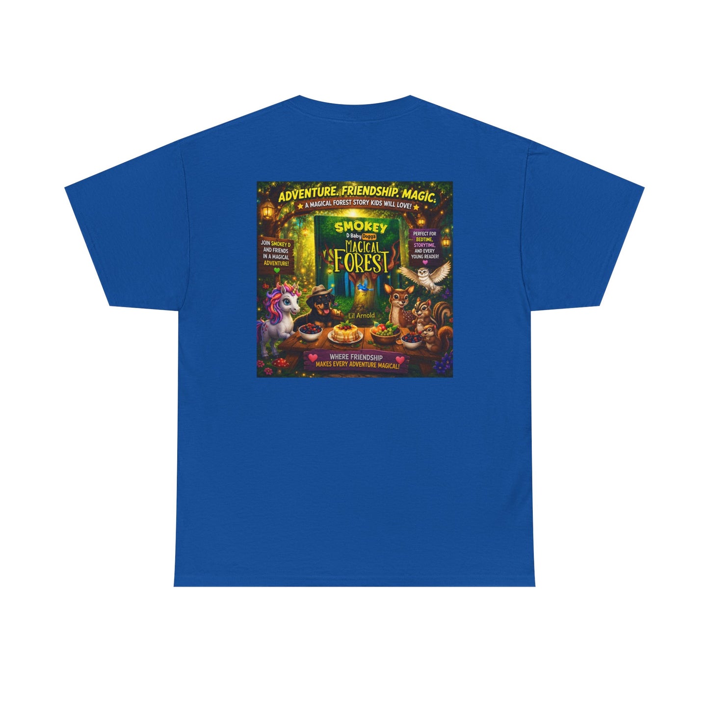 Smokey D Baby Dogga Magical Forest Unisex Heavy Cotton T-Shirt