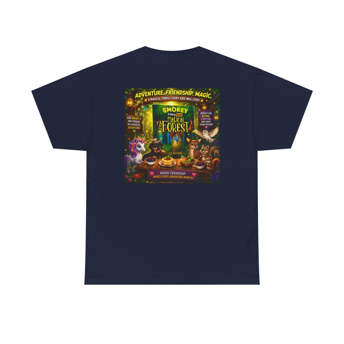 Smokey D Baby Dogga Magical Forest Unisex Heavy Cotton T-Shirt