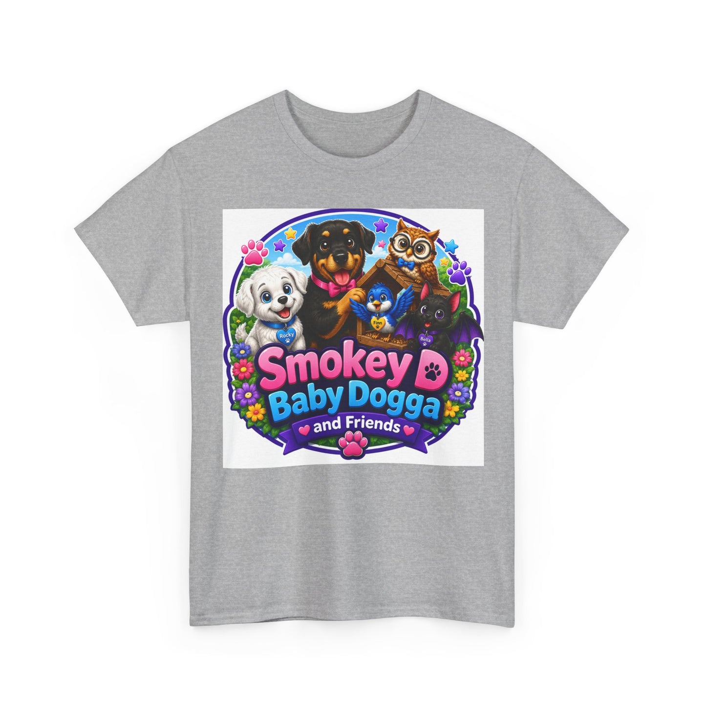 Smokey D Baby Dogga’s Lake Adventure T-Shirt – Gildan 5000 Heavy Cotton Tee