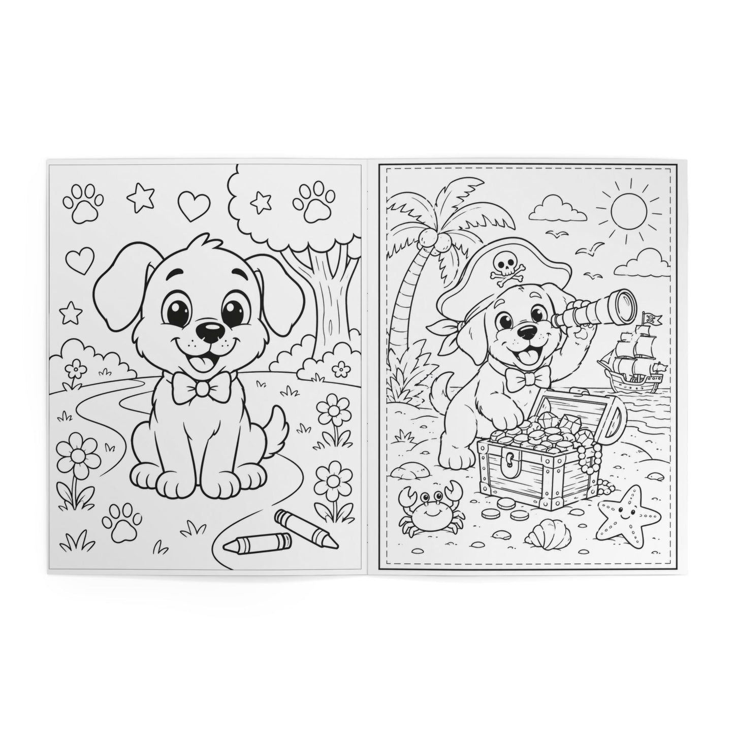 Smokey D Baby Dogga Coloring Book – 24 Fun Coloring Pages for Kids | Cute Puppy Adventure Coloring Book