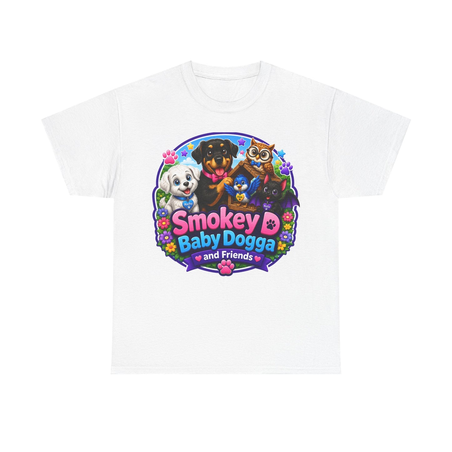 Smokey D Baby Dogga’s Lake Adventure T-Shirt – Gildan 5000 Heavy Cotton Tee