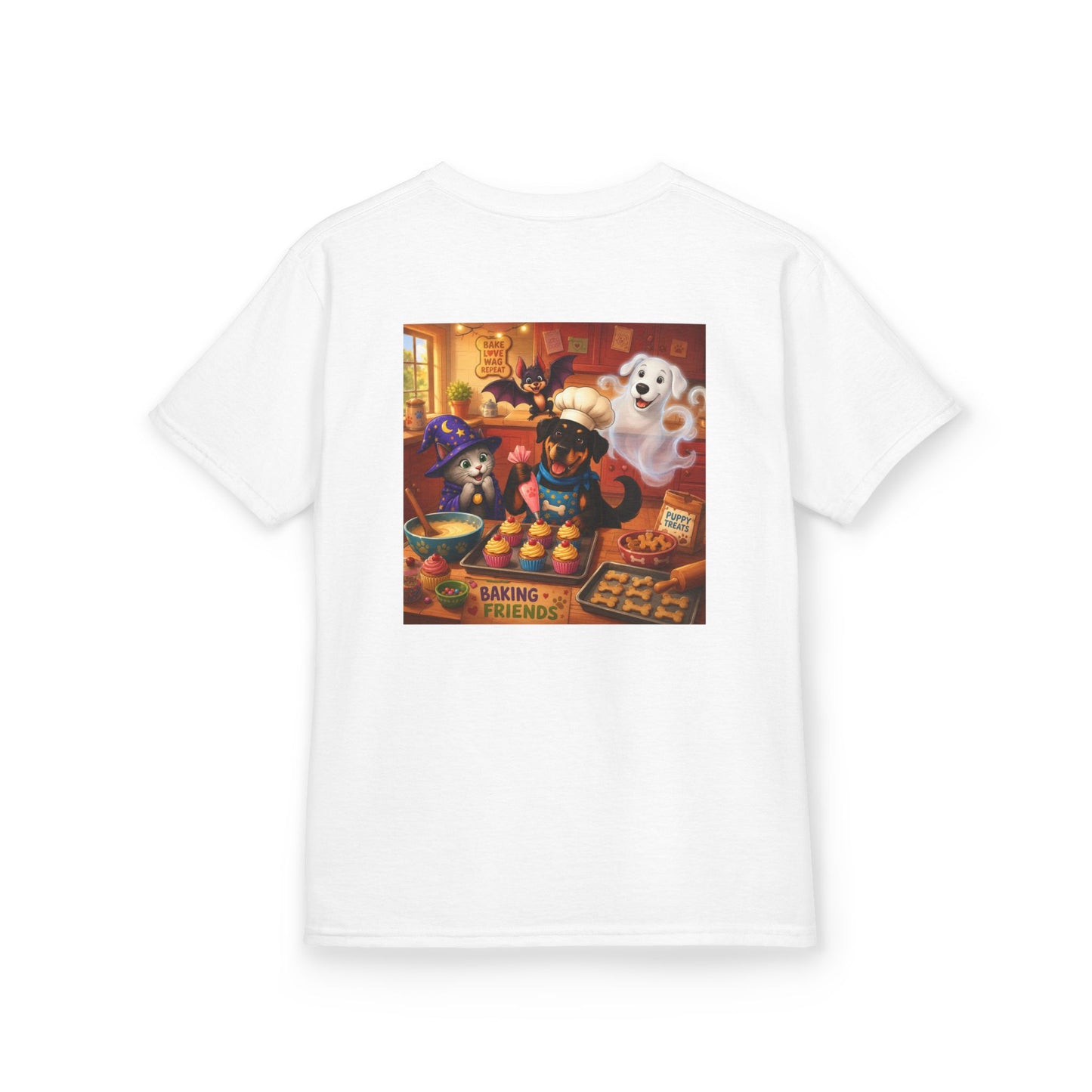 Smokey D Baby Dogga’s Cooking Adventure Youth T-Shirt – Gildan 5000B Heavy Cotton Tee