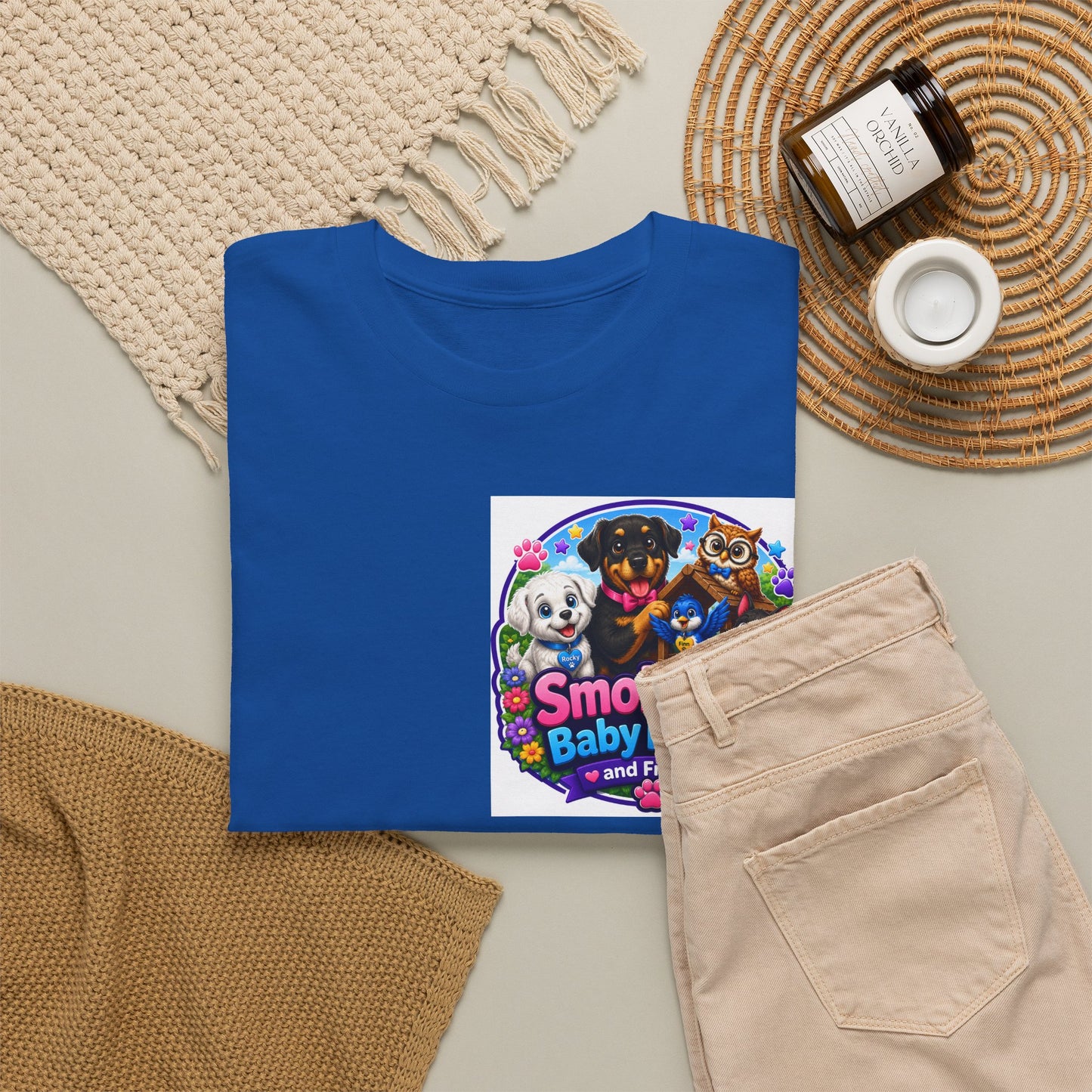 Smokey D Baby Dogga Magical Forest Unisex Heavy Cotton T-Shirt