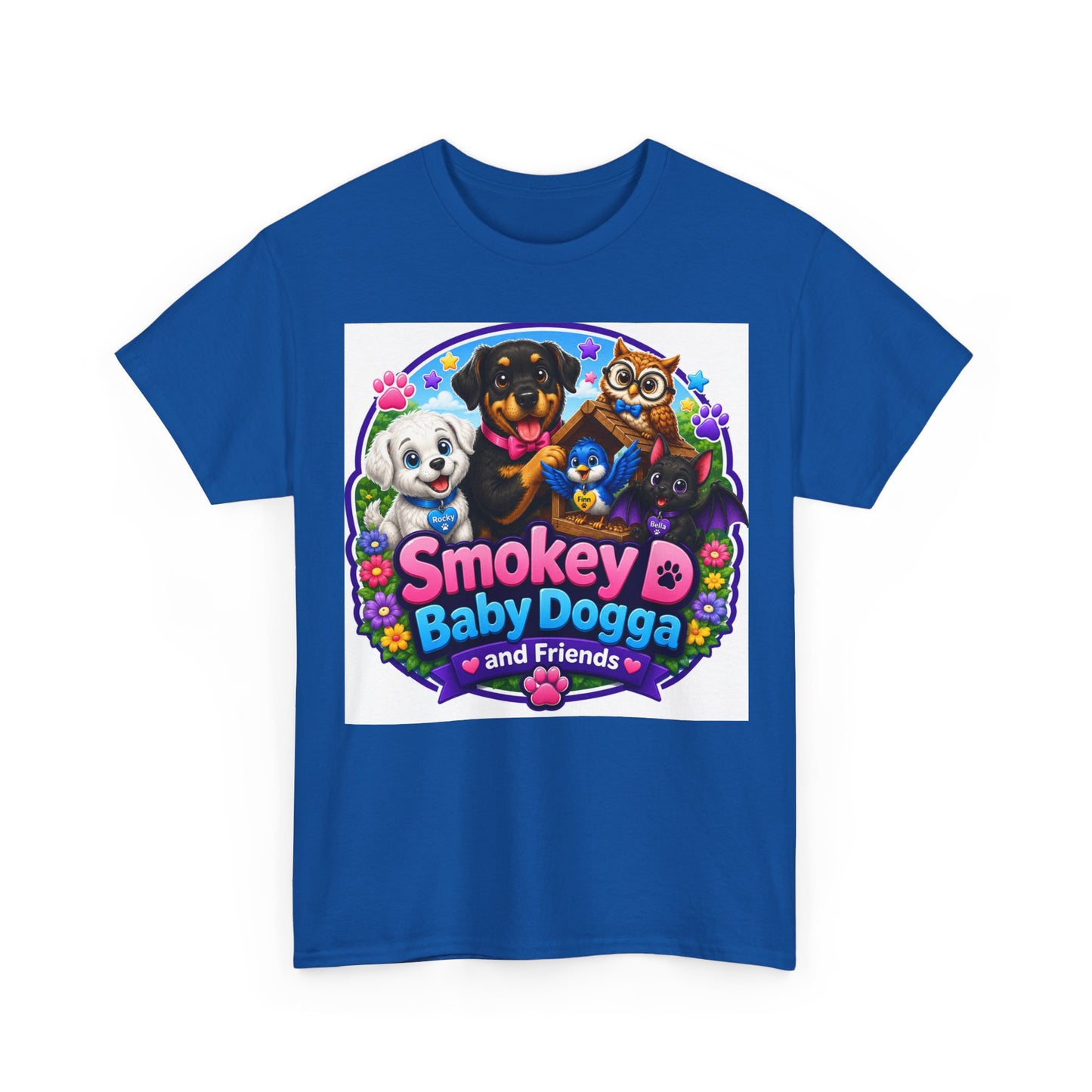 Smokey D Baby Dogga’s Lake Adventure T-Shirt – Gildan 5000 Heavy Cotton Tee