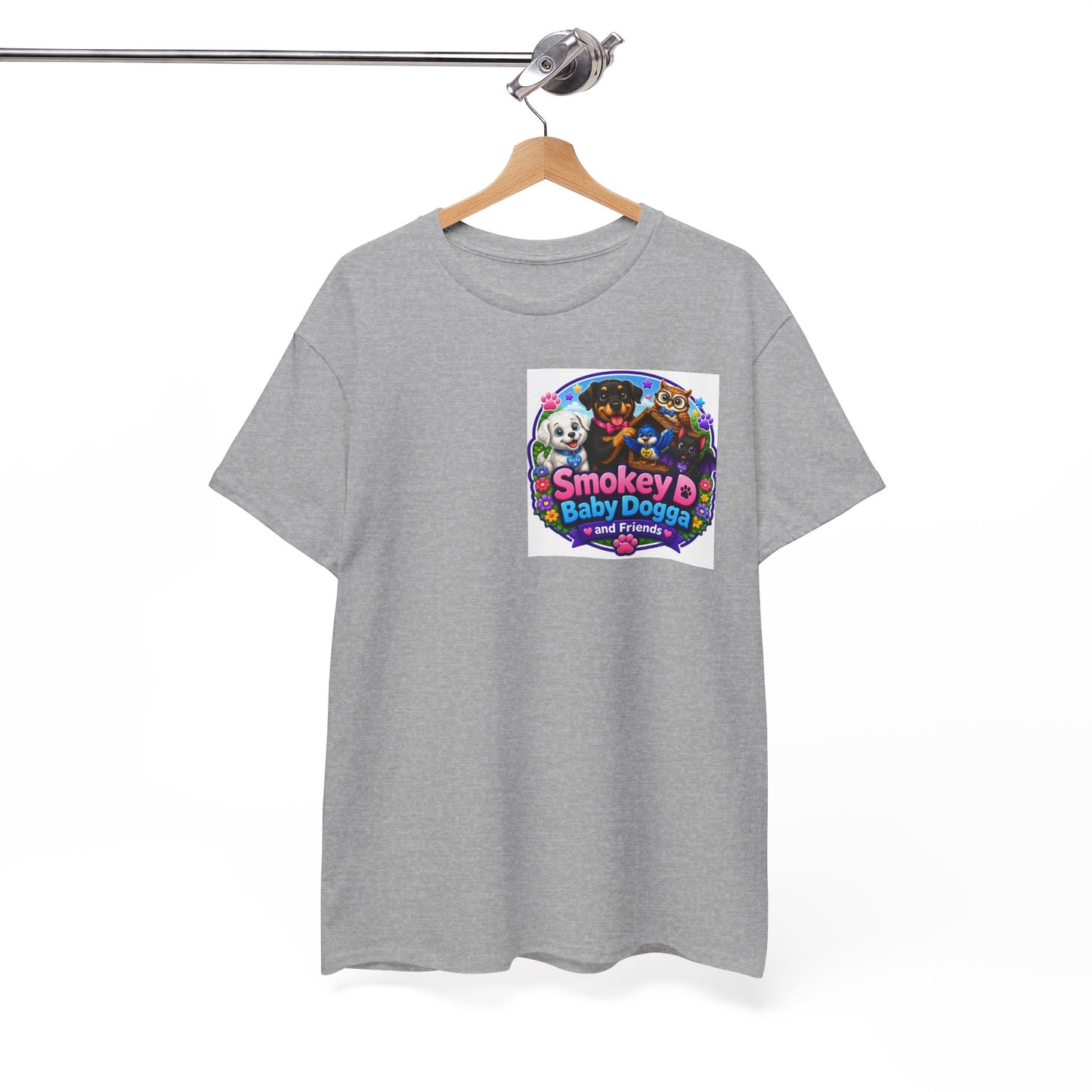 Smokey D Baby Dogga Magical Forest Unisex Heavy Cotton T-Shirt