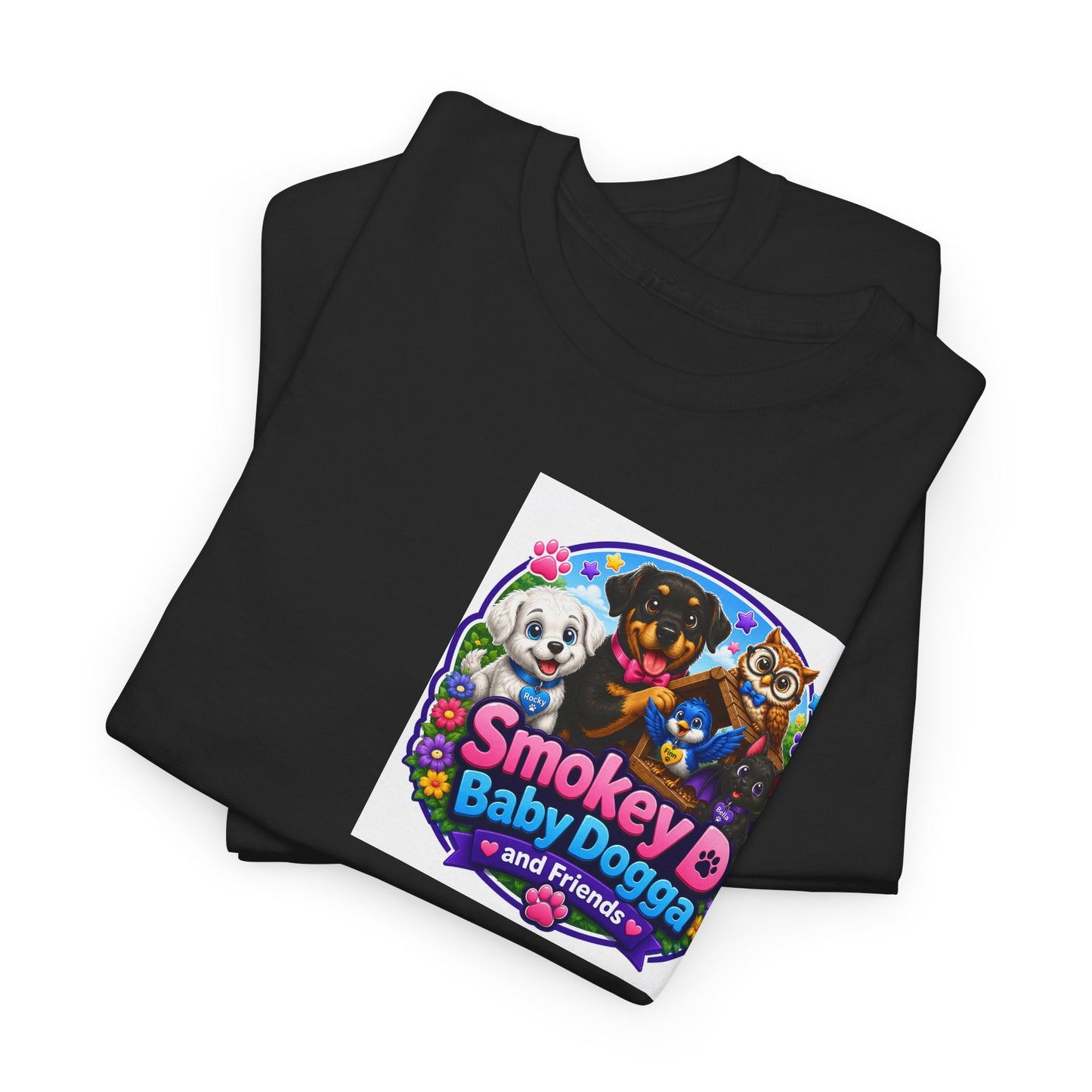 Smokey D Baby Dogga Magical Forest Unisex Heavy Cotton T-Shirt