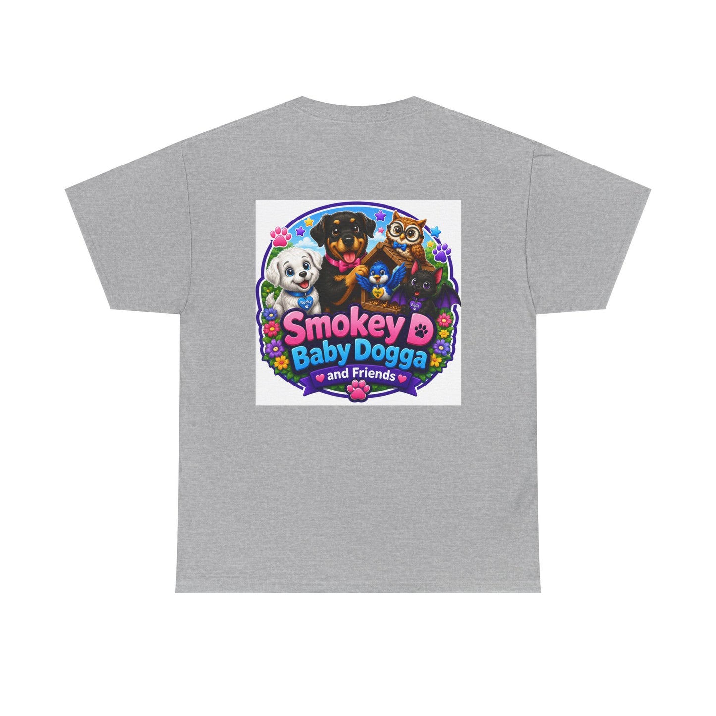 Smokey D Baby Dogga Polar Express Christmas T-Shirt – Gildan 5000 Heavy Cotton Tee