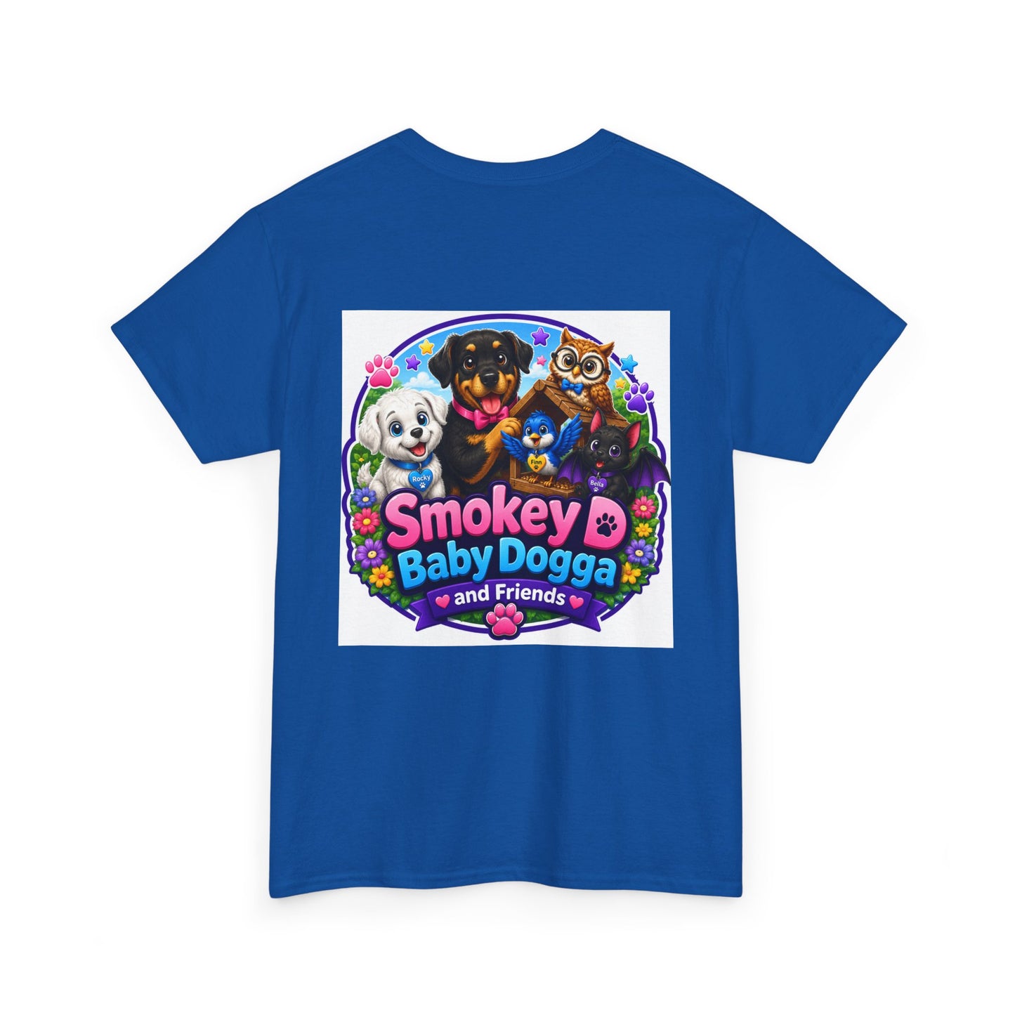 Smokey D Baby Dogga Polar Express Christmas T-Shirt – Gildan 5000 Heavy Cotton Tee