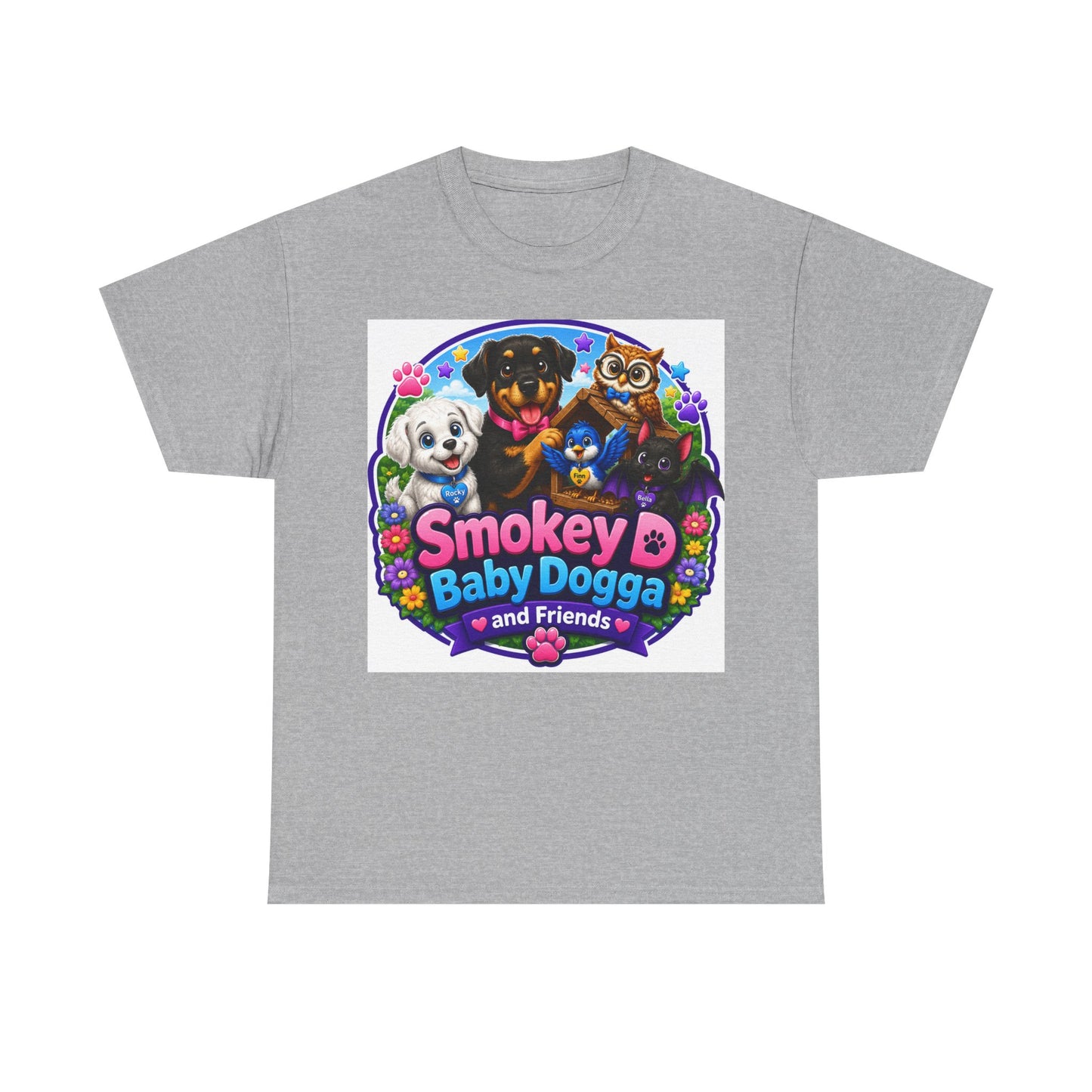 Smokey D Baby Dogga’s Lake Adventure T-Shirt – Gildan 5000 Heavy Cotton Tee