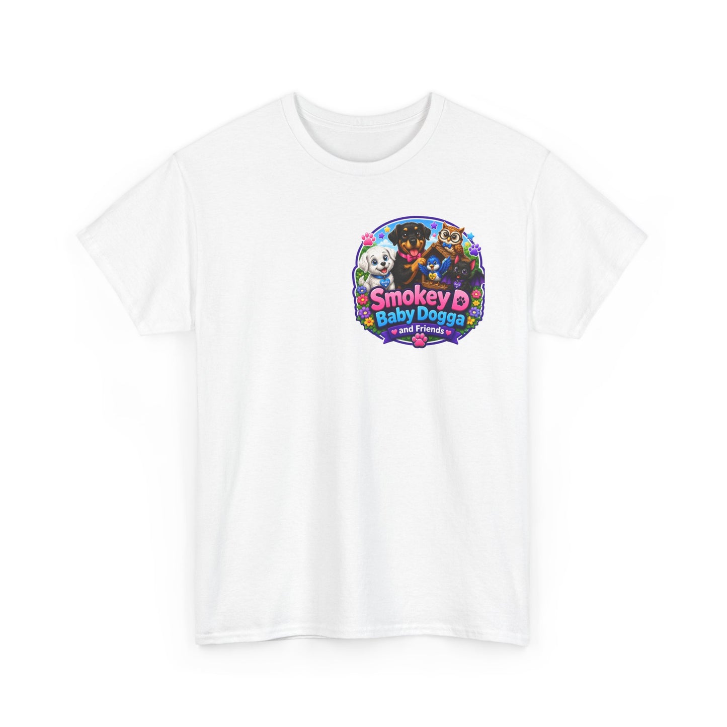 Smokey D Baby Dogga Magical Forest Unisex Heavy Cotton T-Shirt