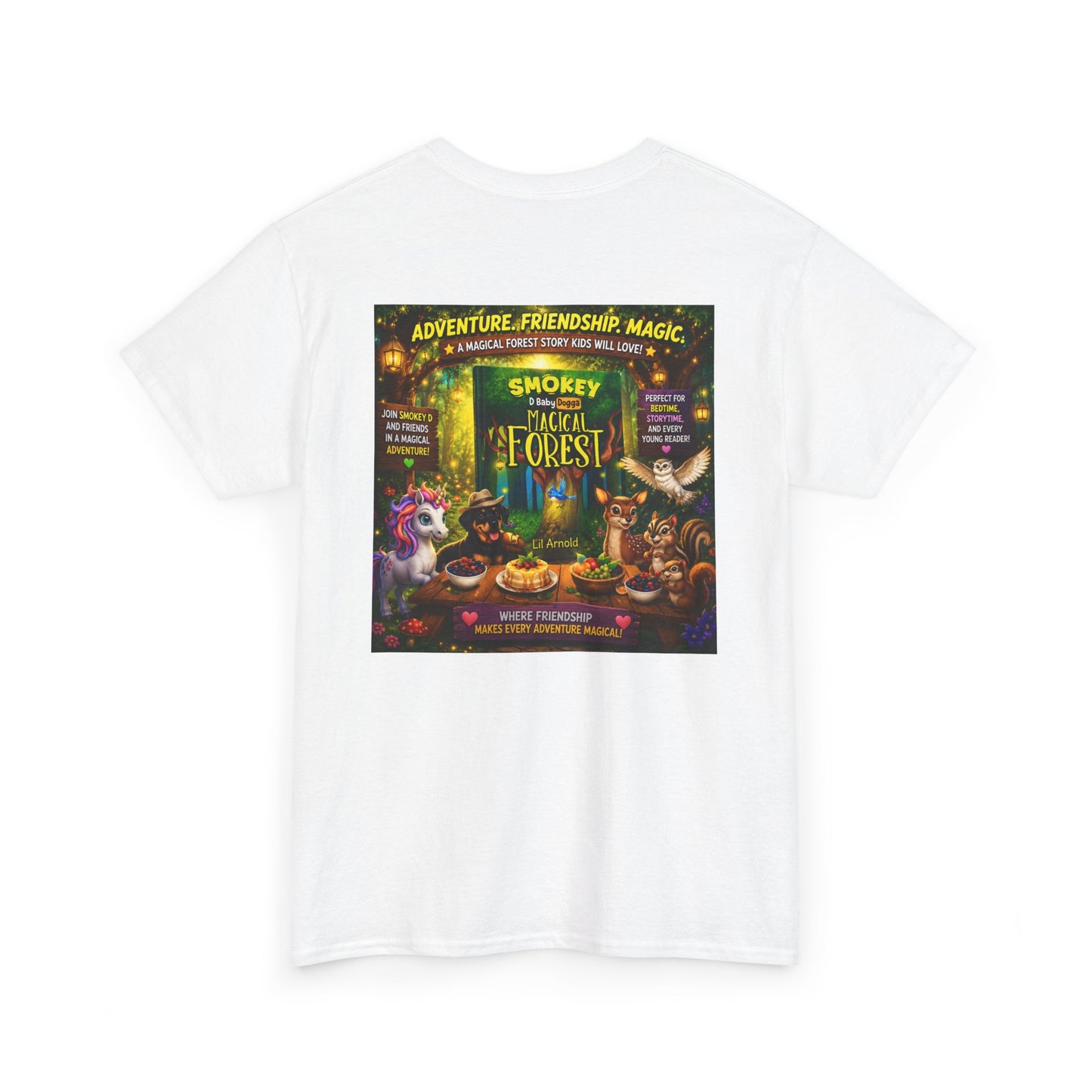 Smokey D Baby Dogga Magical Forest Unisex Heavy Cotton T-Shirt