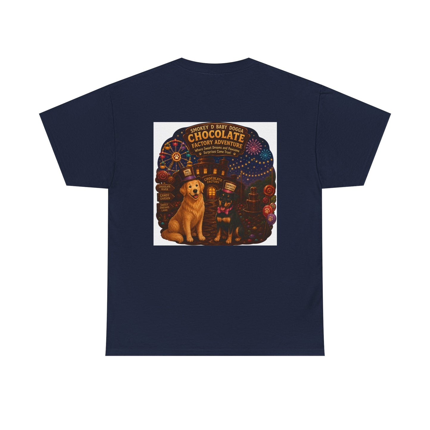 Smokey D Baby Dogga Chocolate Factory Unisex Heavy Cotton T-Shirt