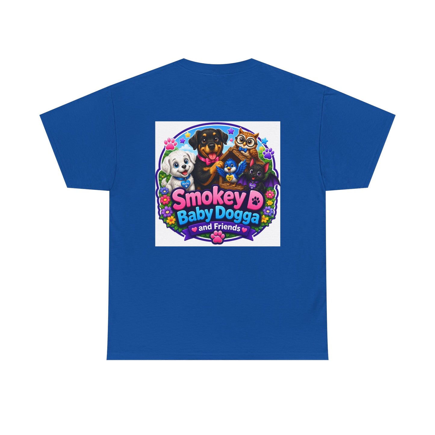 Smokey D Baby Dogga Polar Express Christmas T-Shirt – Gildan 5000 Heavy Cotton Tee