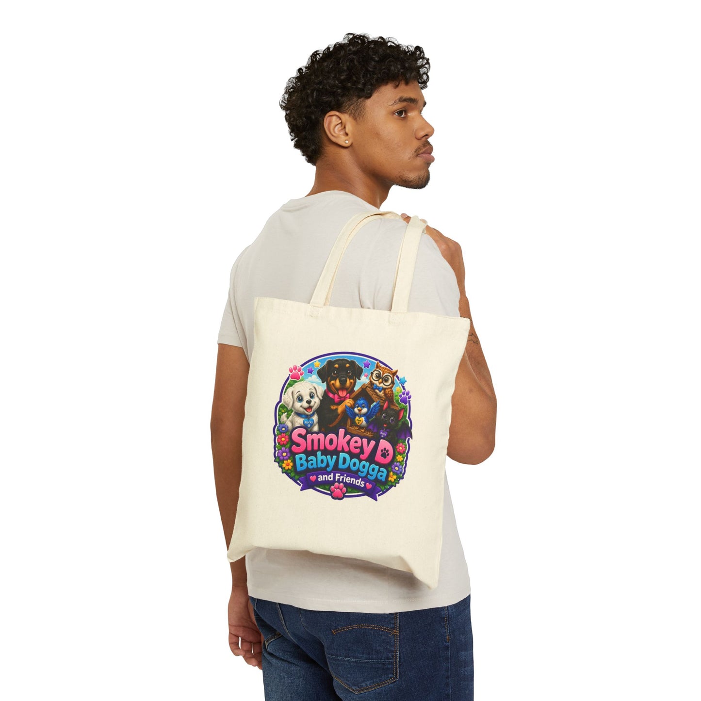 Smokey D Baby Dogga's Cooking Adventure Canvas Tote Bag – Baking & Kitchen Book Tote