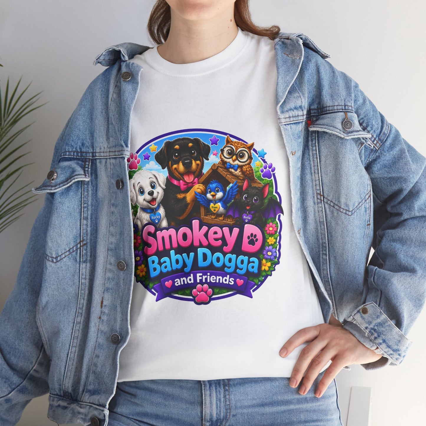 Smokey D Baby Dogga Chocolate Factory Unisex Heavy Cotton T-Shirt