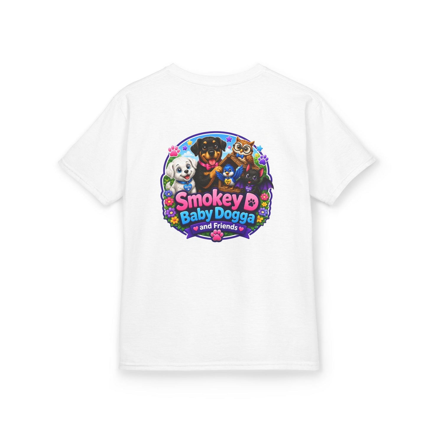 Smokey D Baby Dogga's Amazing Trip Around the World – Kids Heavy Cotton™ T-Shirt