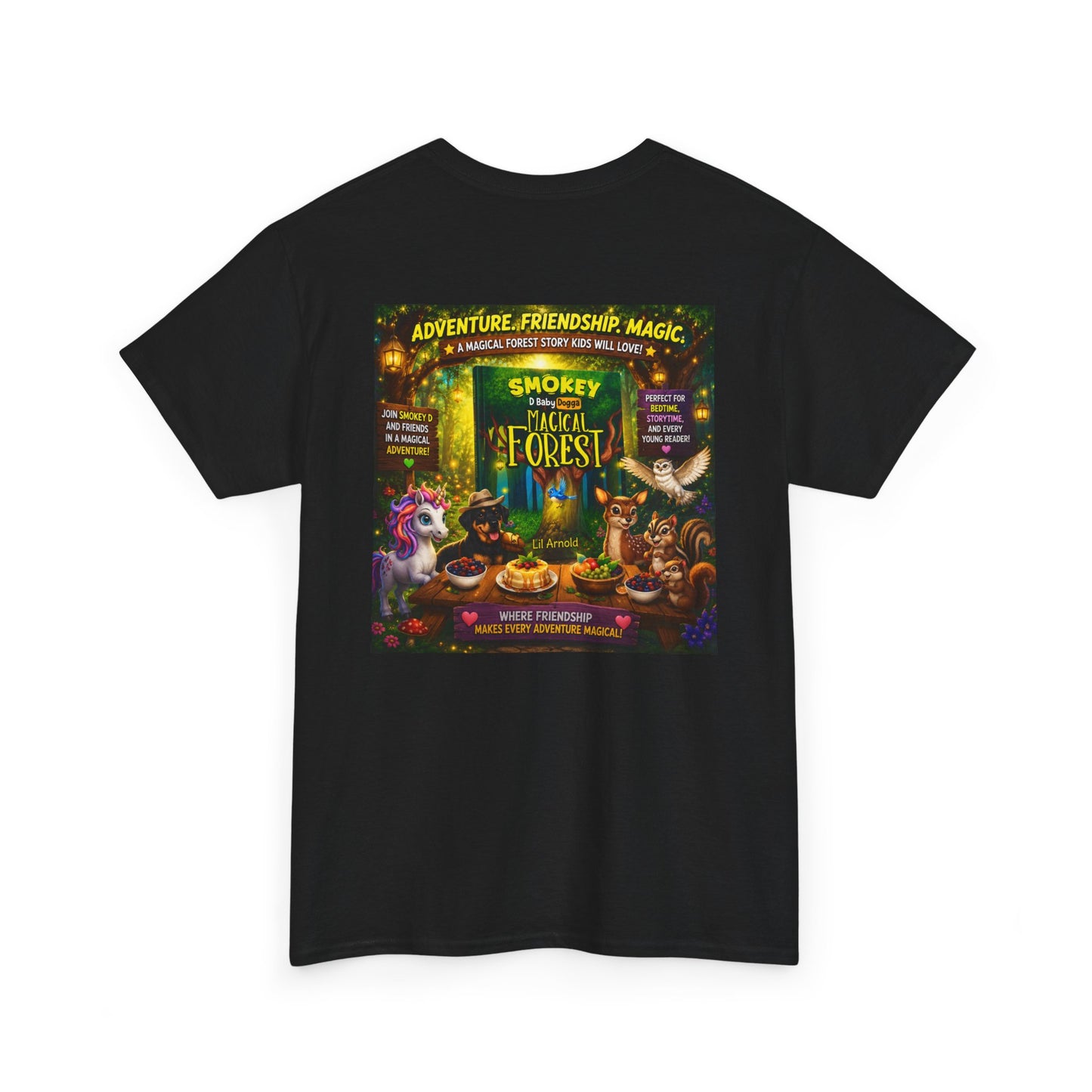 Smokey D Baby Dogga Magical Forest Unisex Heavy Cotton T-Shirt