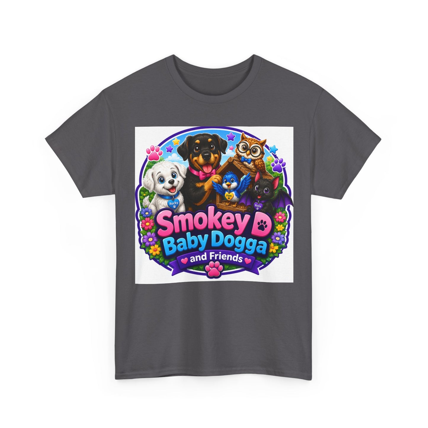Smokey D Baby Dogga’s Lake Adventure T-Shirt – Gildan 5000 Heavy Cotton Tee