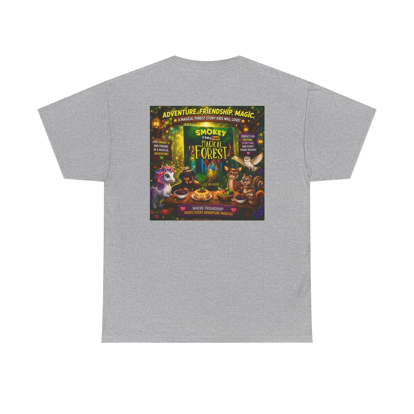 Smokey D Baby Dogga Magical Forest Unisex Heavy Cotton T-Shirt