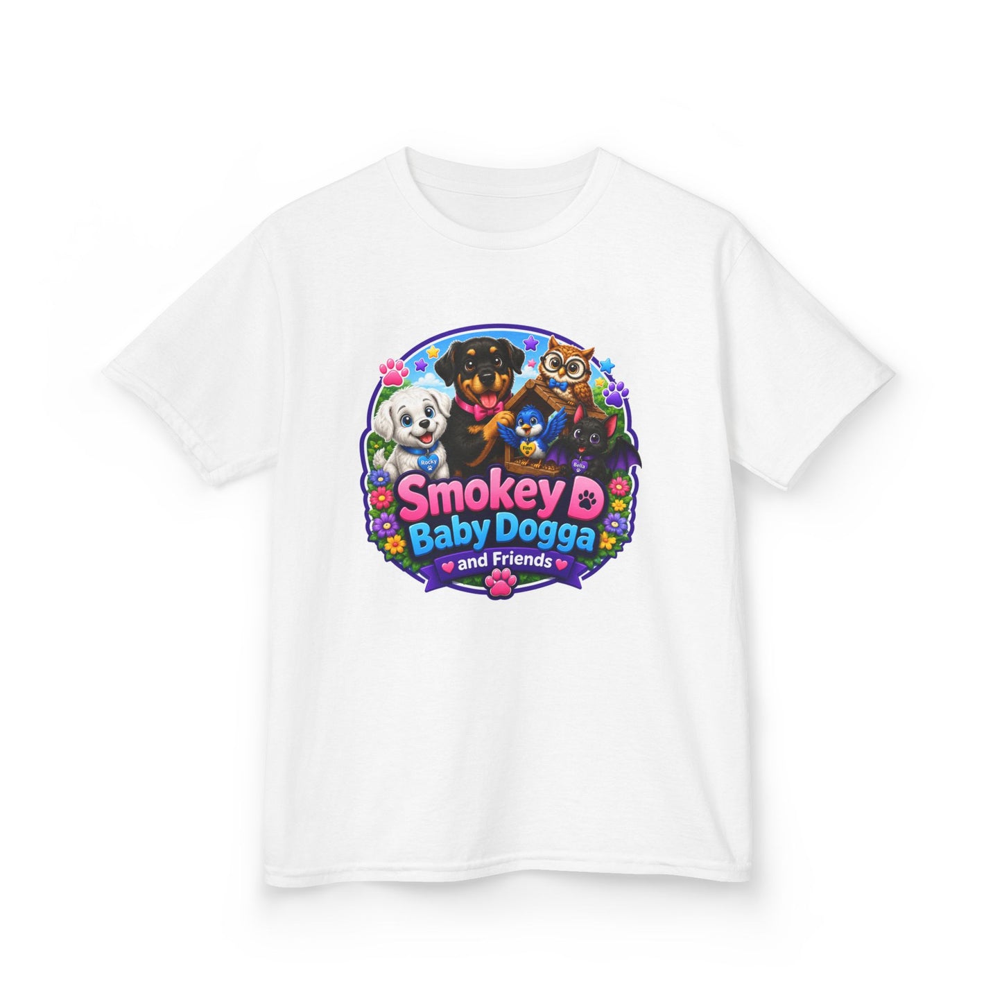 Smokey D Baby Dogga Awaits Mail Lady Ronnie Youth T-Shirt – Gildan 8000B DryBlend® Tee