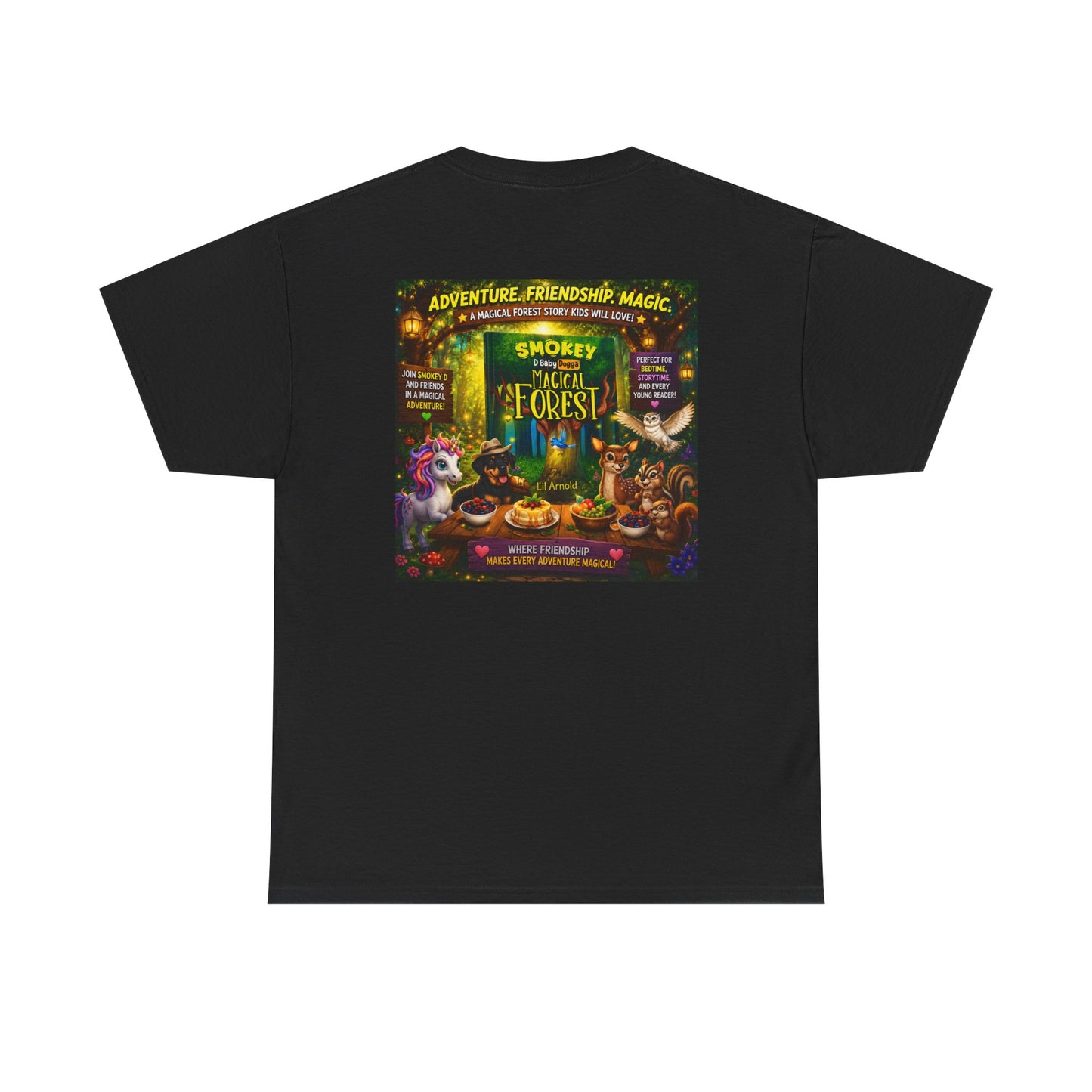 Smokey D Baby Dogga Magical Forest Unisex Heavy Cotton T-Shirt