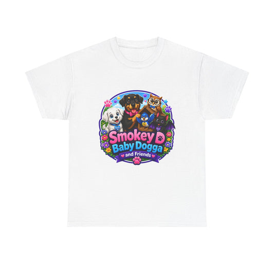 Smokey D Baby Dogga Moon Mission Unisex Heavy Cotton T-Shirt