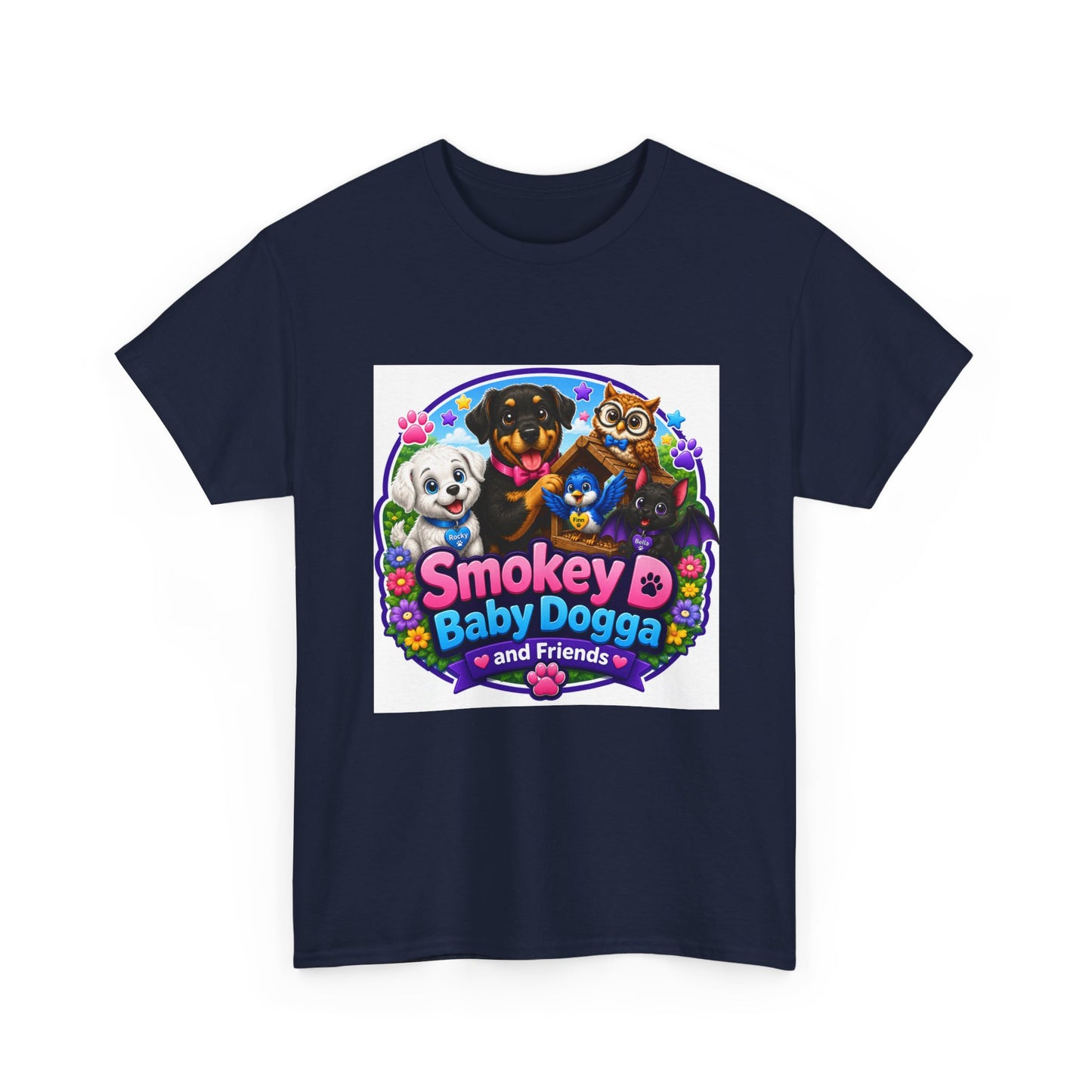 Smokey D Baby Dogga Moon Mission Unisex Heavy Cotton T-Shirt