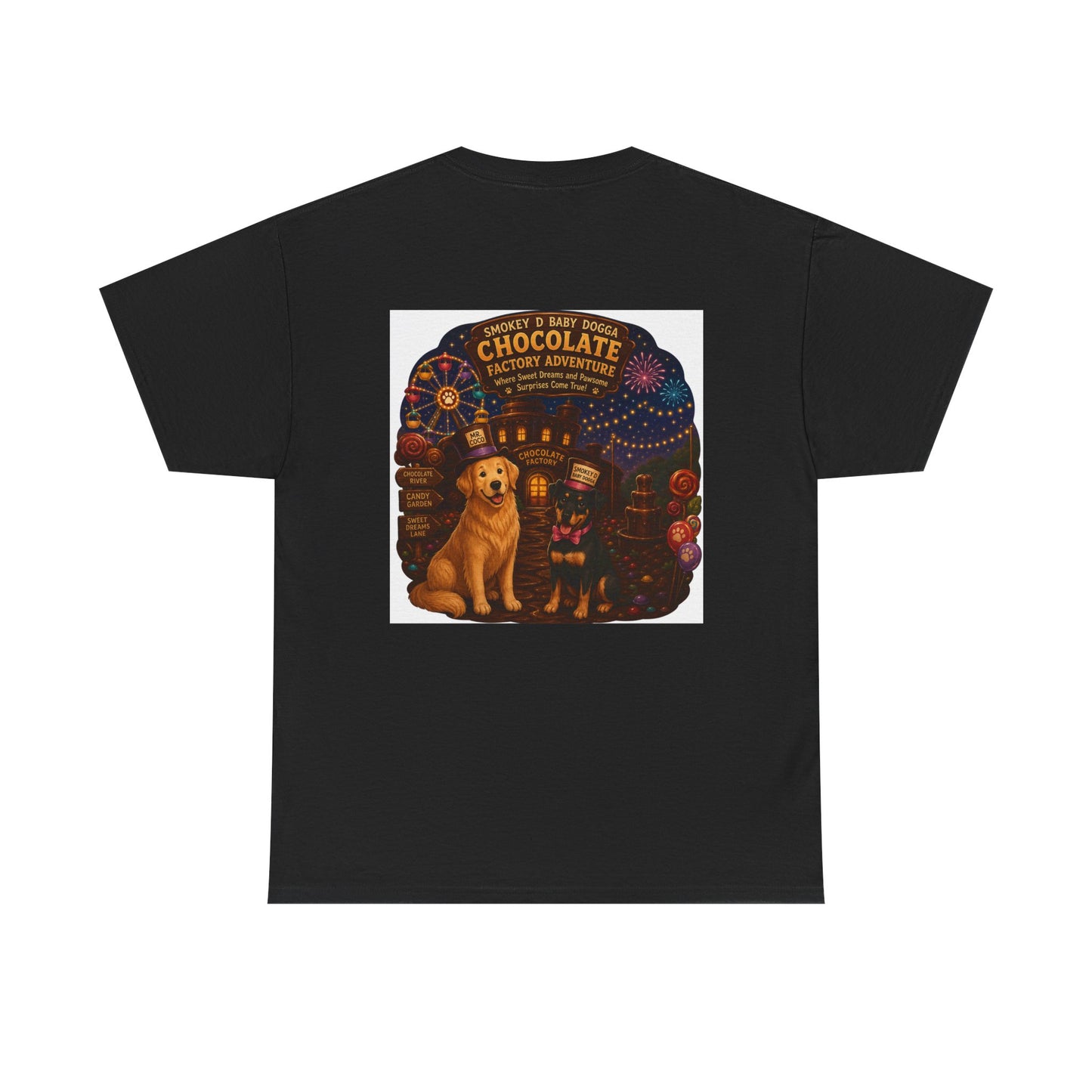 Smokey D Baby Dogga Chocolate Factory Unisex Heavy Cotton T-Shirt