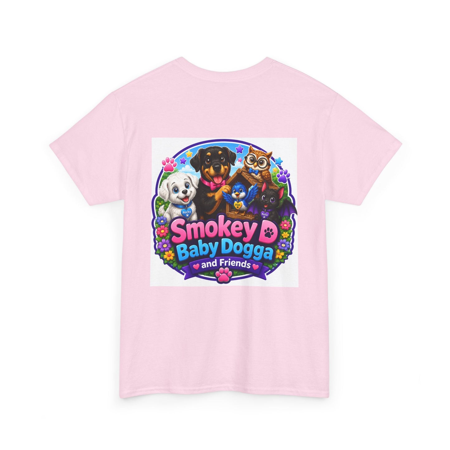 Smokey D Baby Dogga Polar Express Christmas T-Shirt – Gildan 5000 Heavy Cotton Tee
