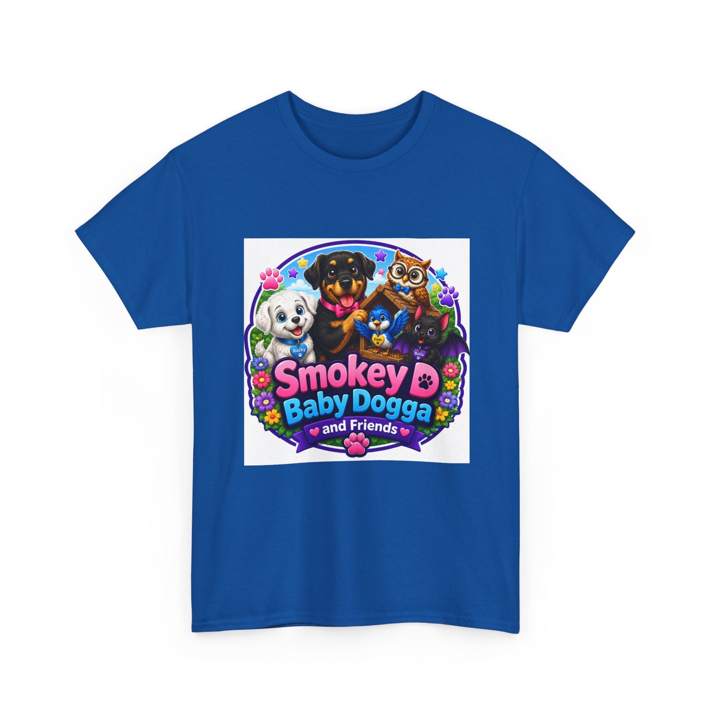 Smokey D Baby Dogga Moon Mission Unisex Heavy Cotton T-Shirt